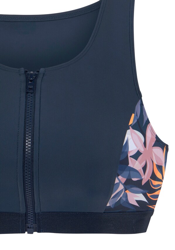 LASCANA ACTIVE, Sport bikini felső, kék, 4 kép a 4 közül