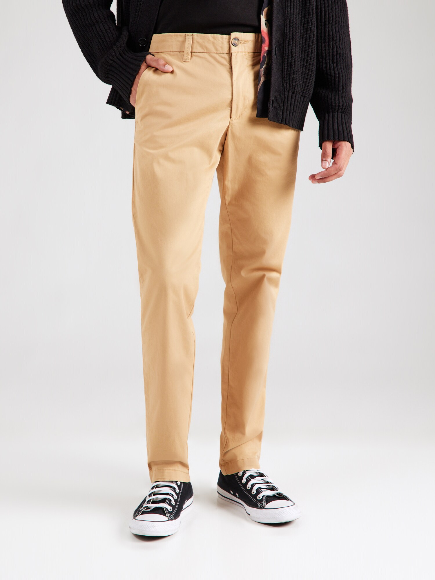 TIMBERLAND Chino nadrág  cappuccinobarna termék 2. képe