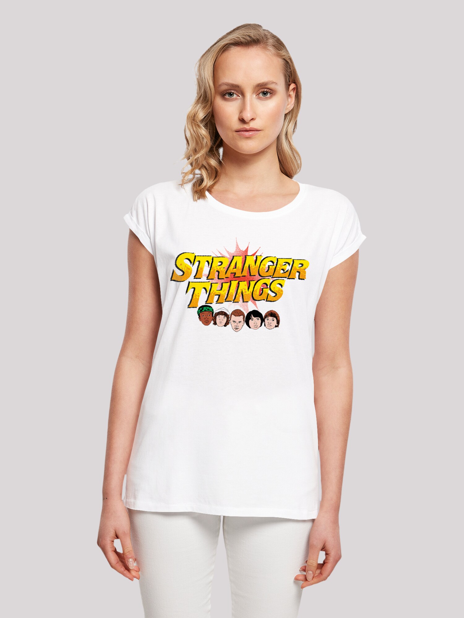 Thumbnail - F4NT4STIC T-Shirt Stranger Things Comic Heads Netflix TV Series