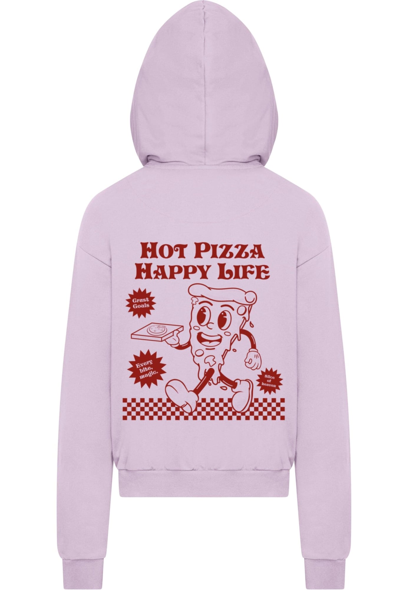 Thumbnail - Merchcode Sweatshirt Hot Pizza Happy Life