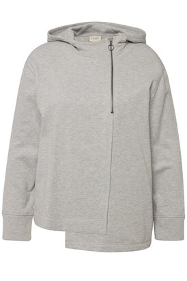 Ulla Popken Sweatshirt Basaltgrijs