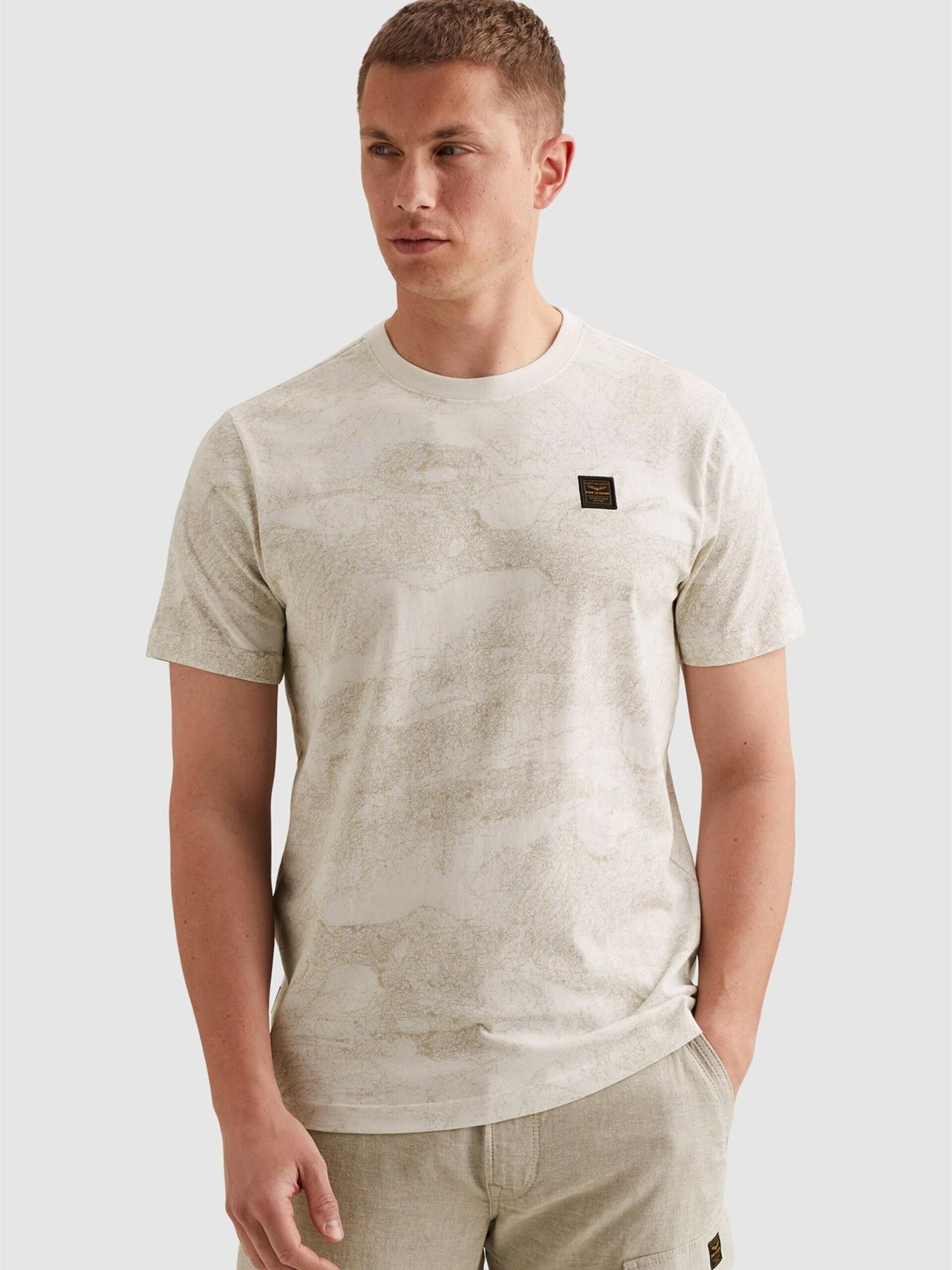 PME Legend T-shirt 'T-shirt in soft jersey with allover print' herr