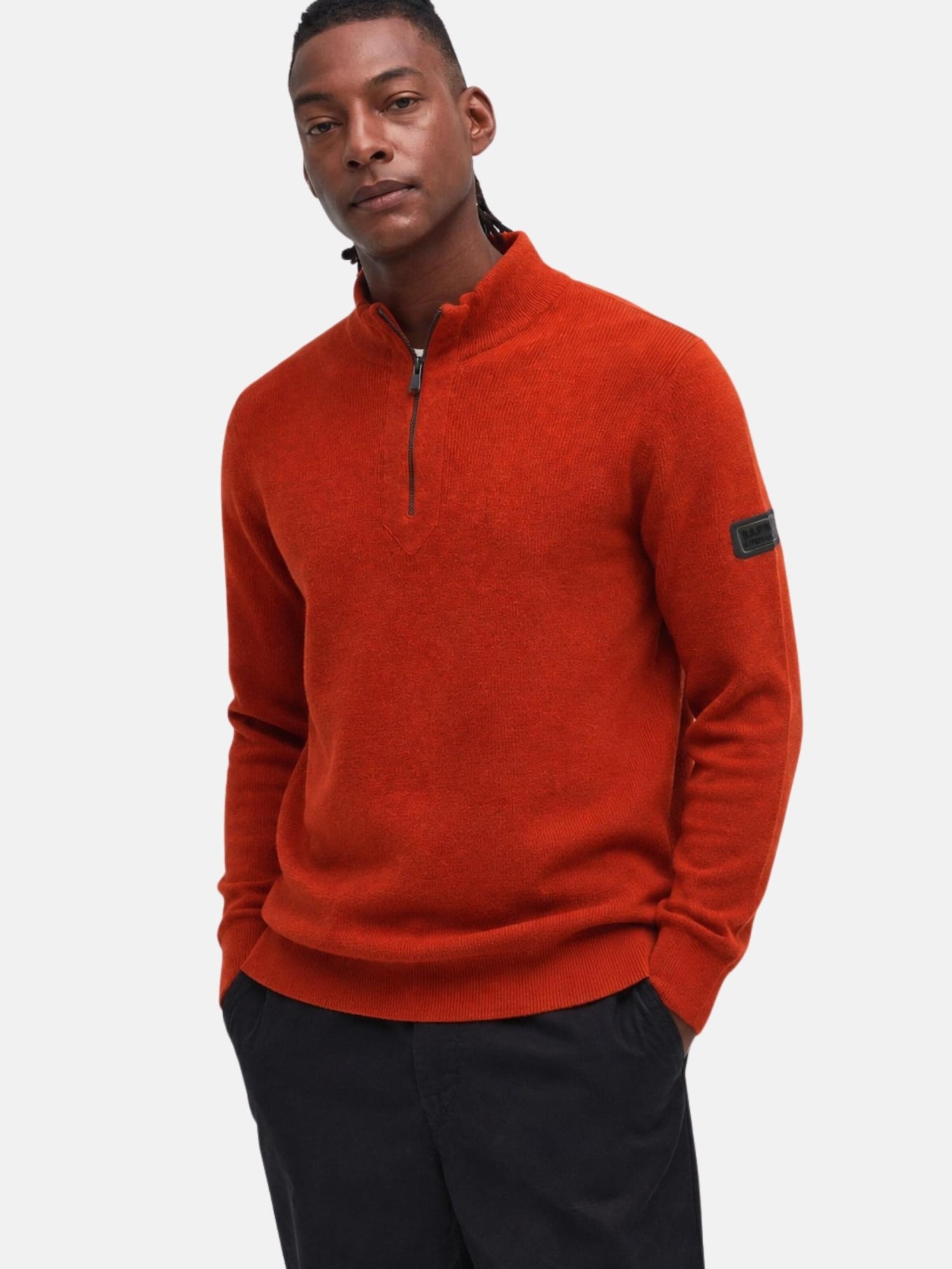 Barbour International Jersey  rojo – imagen 4