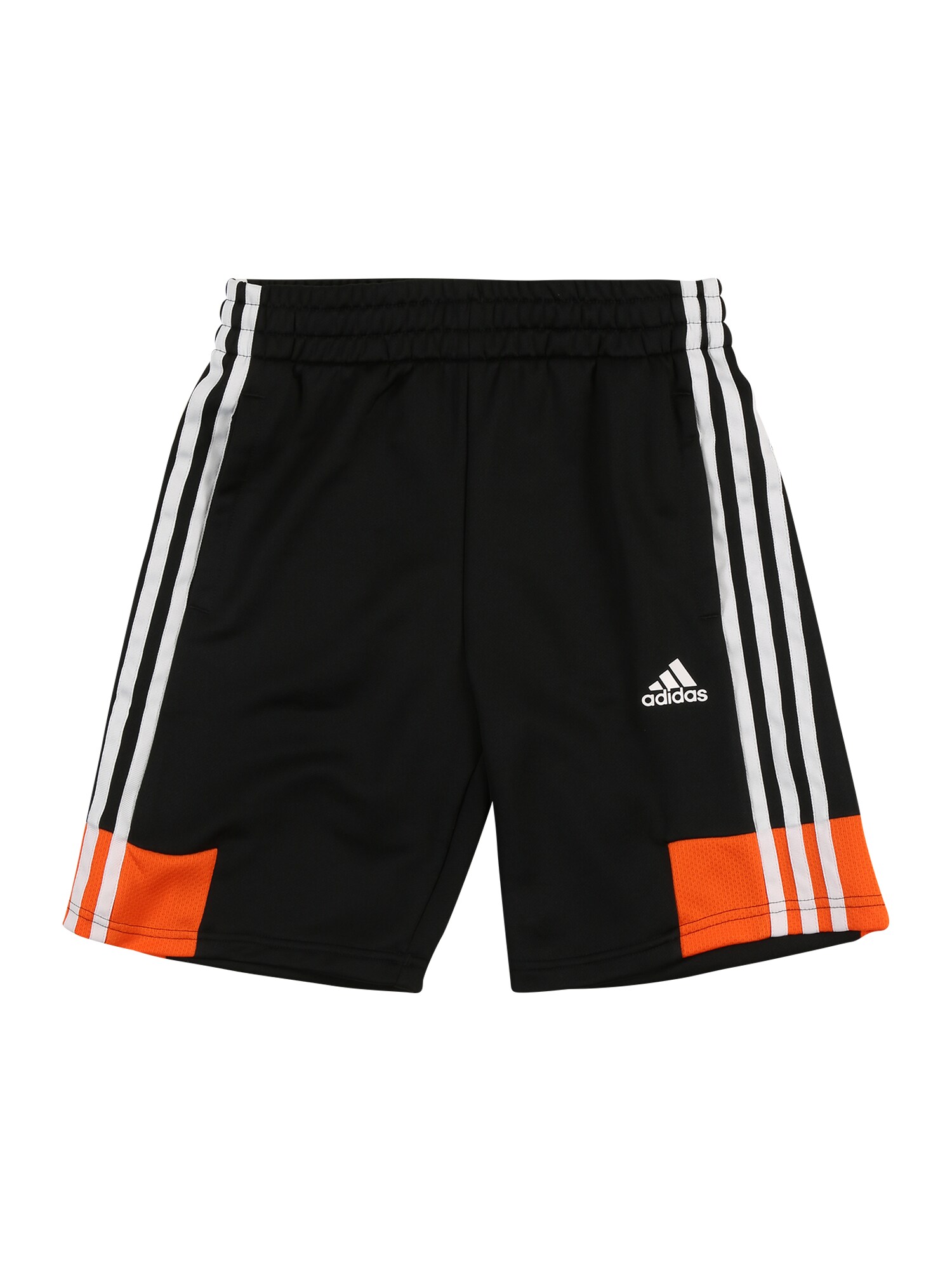 ADIDAS PERFORMANCE Sportinės kelnės  balta / juoda / oranžinė