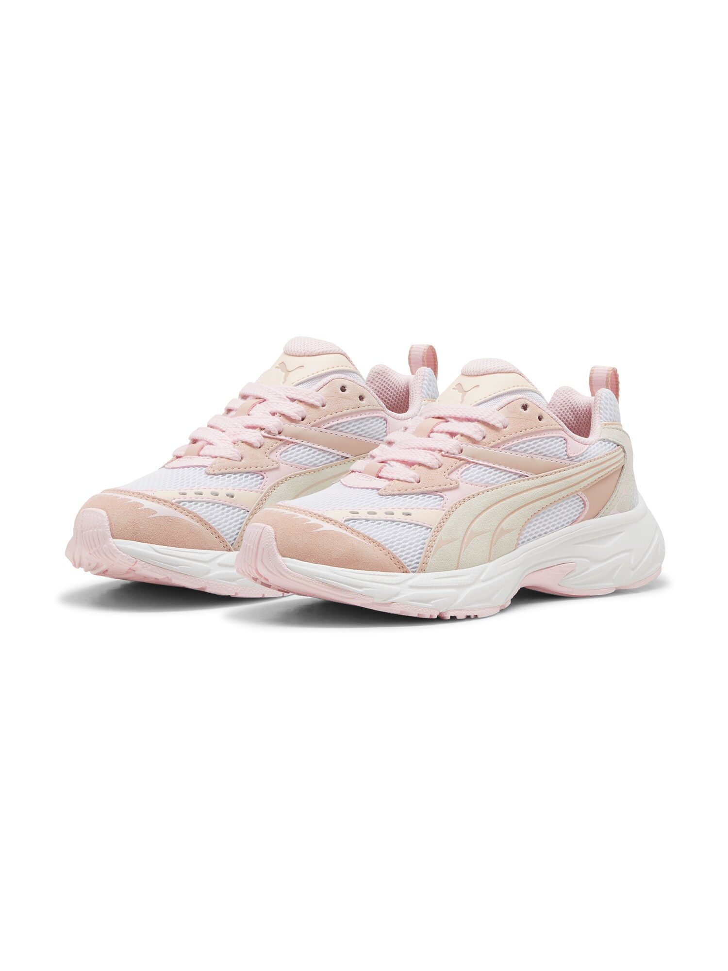 PUMA Rövid szárú sportcipők 'Morphic'  sárgabarack / fáradt rózsaszín / fehér termék 2. képe