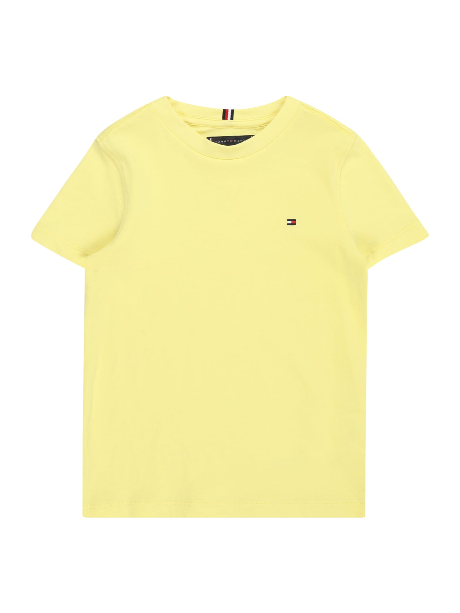 TOMMY HILFIGER Marškinėliai 'ESSENTIAL' geltona / raudona / juoda / balta