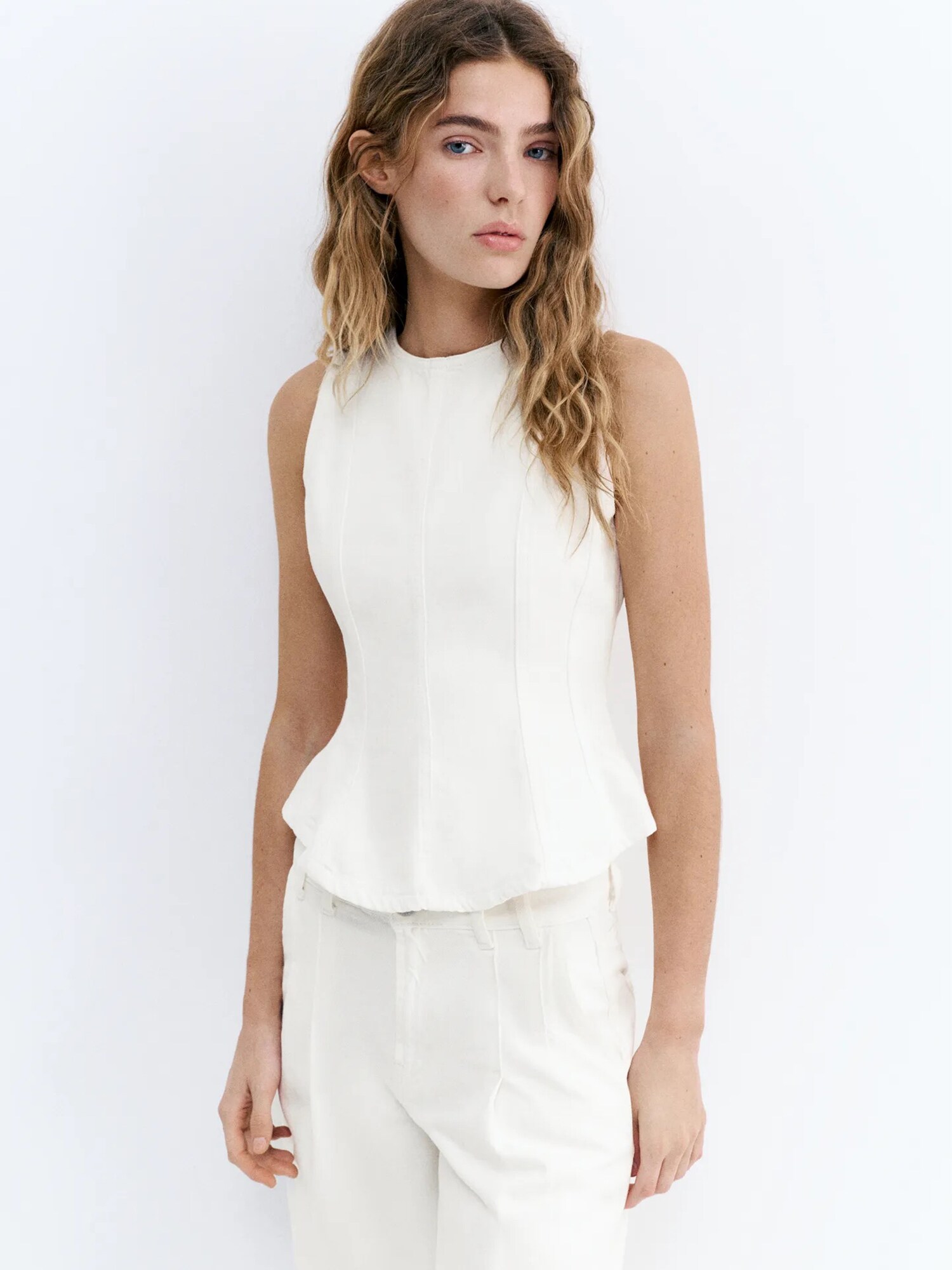 Pull&Bear Tričko  biela
