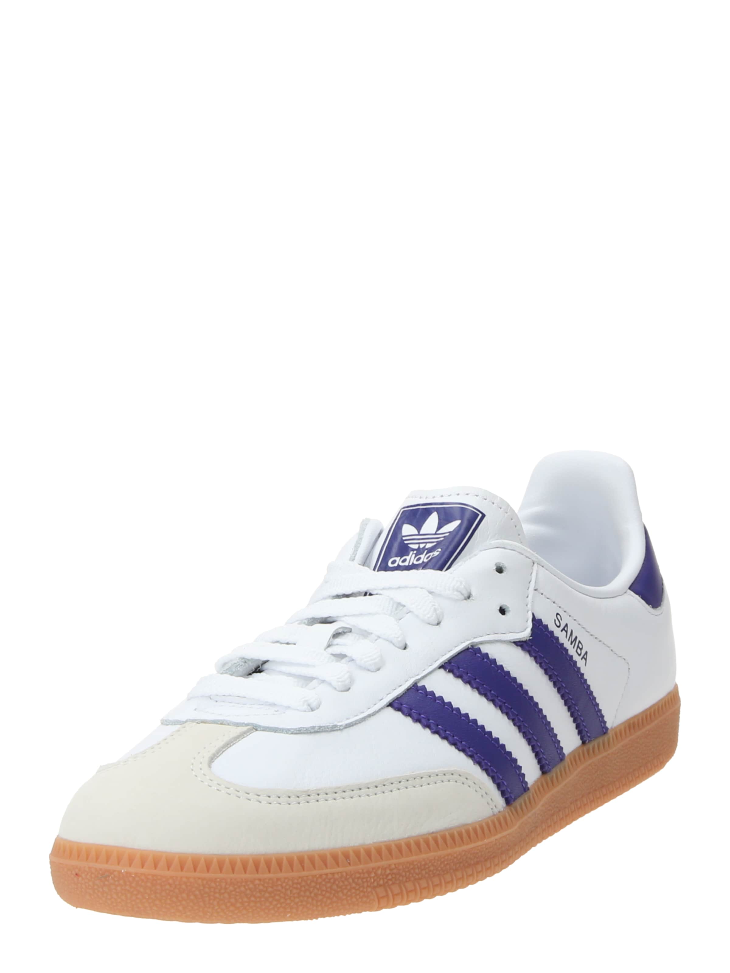ADIDAS ORIGINALS Niske tenisice 'Samba'  bež / tamno ljubičasta / bijela