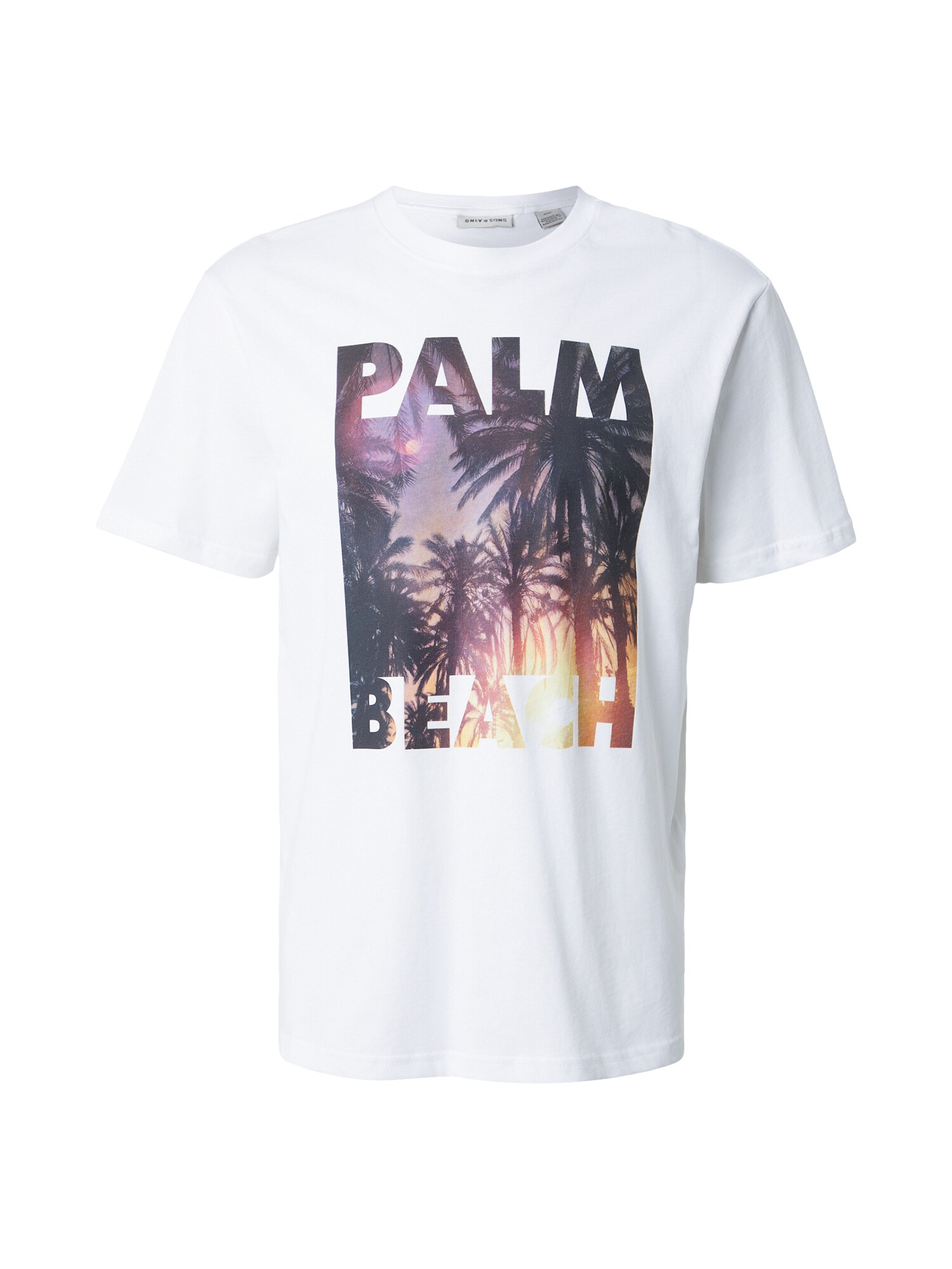 Only &amp; Sons Camiseta 'ONSMAGDY'  marrón / negro / blanco
