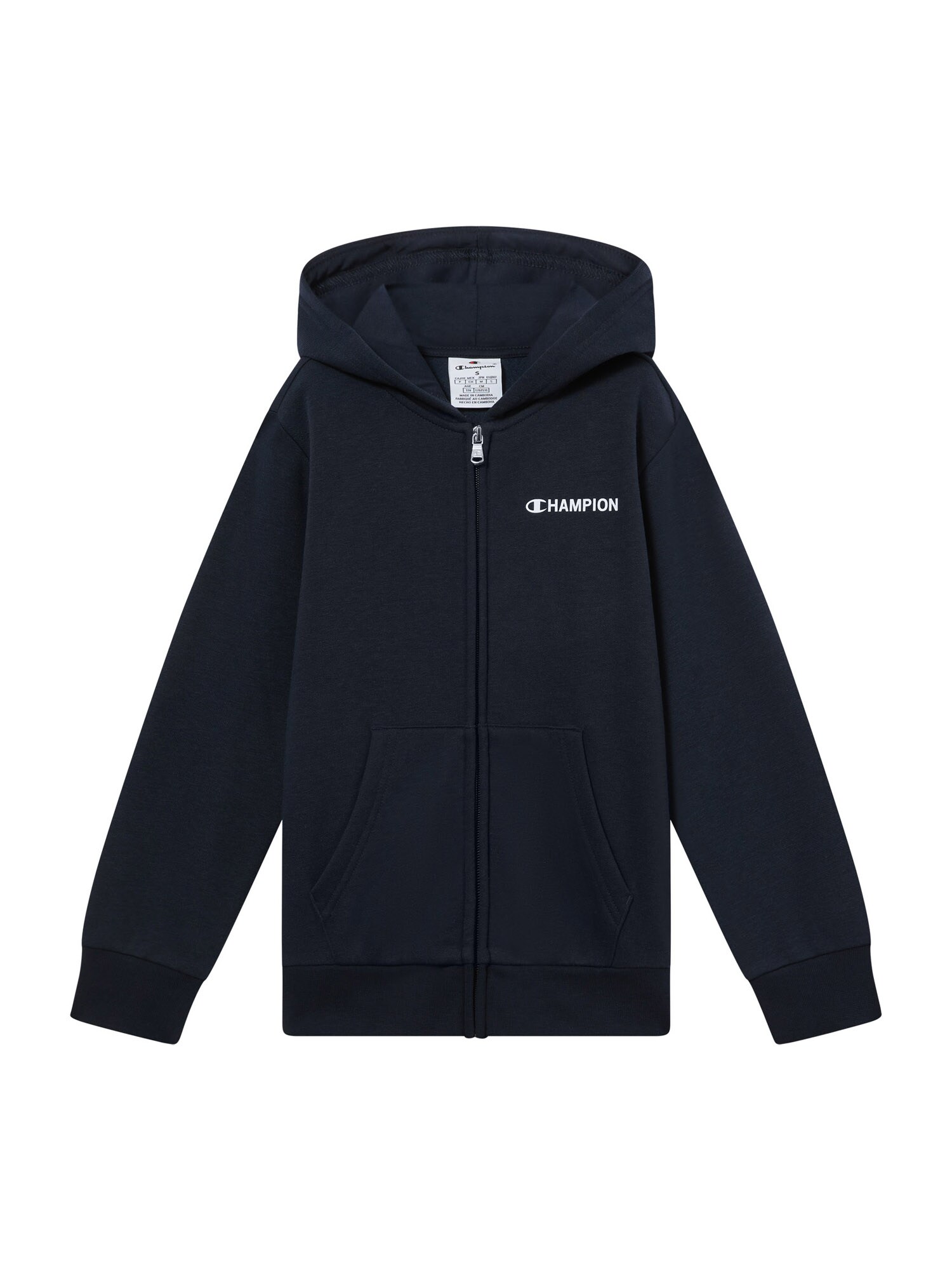 Champion Authentic Athletic Apparel Hanorac  bleumarin / alb