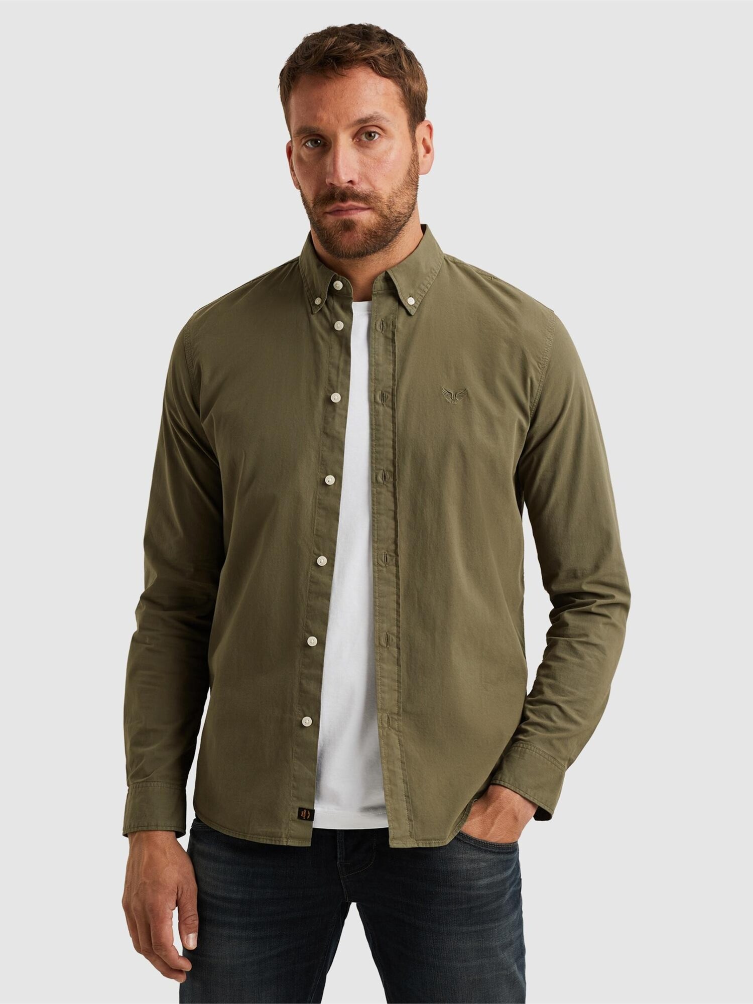 Pme Legend Shirt 'American Classic Shirt' Groen