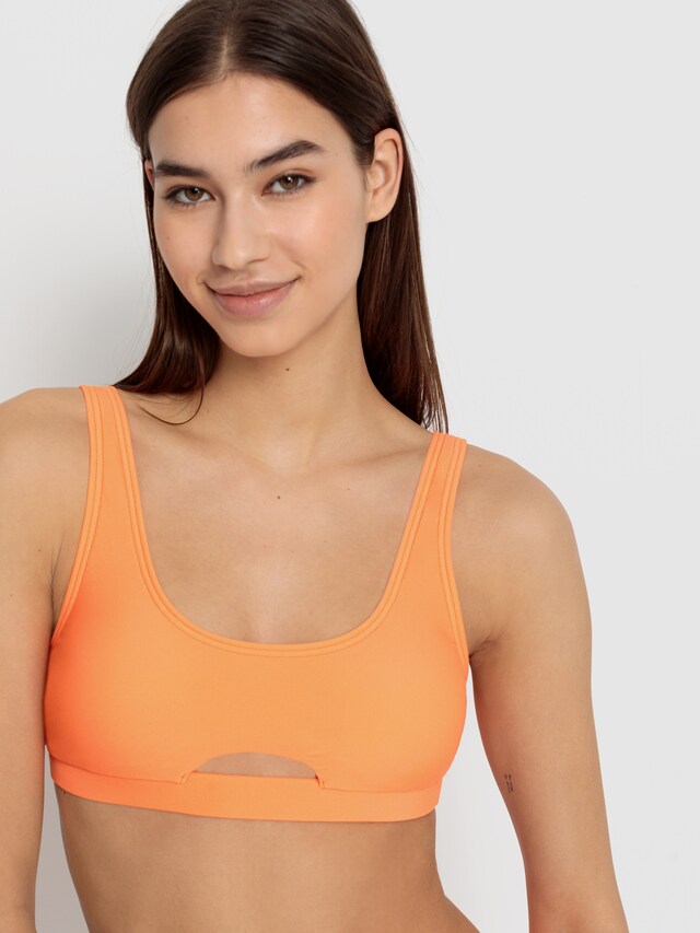 LSCN by LASCANA, Bikini felső 'Gina', narancs, 2 kép a 5 közül
