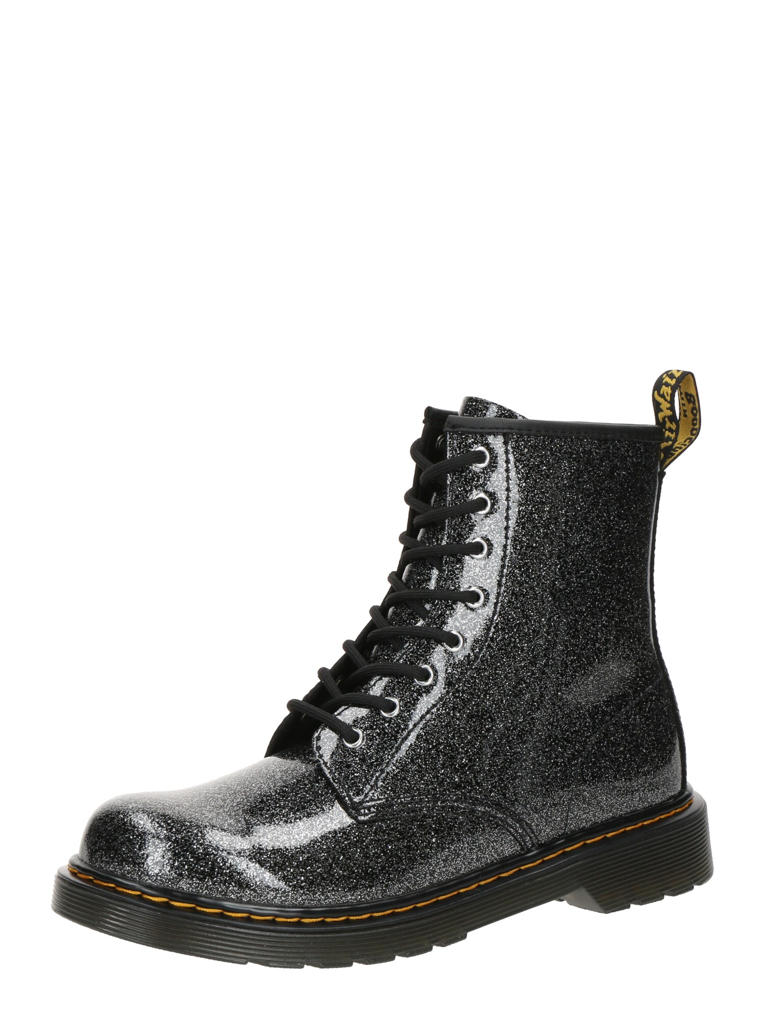 Dr. Martens Čižmy '1460'  čierna / strieborná