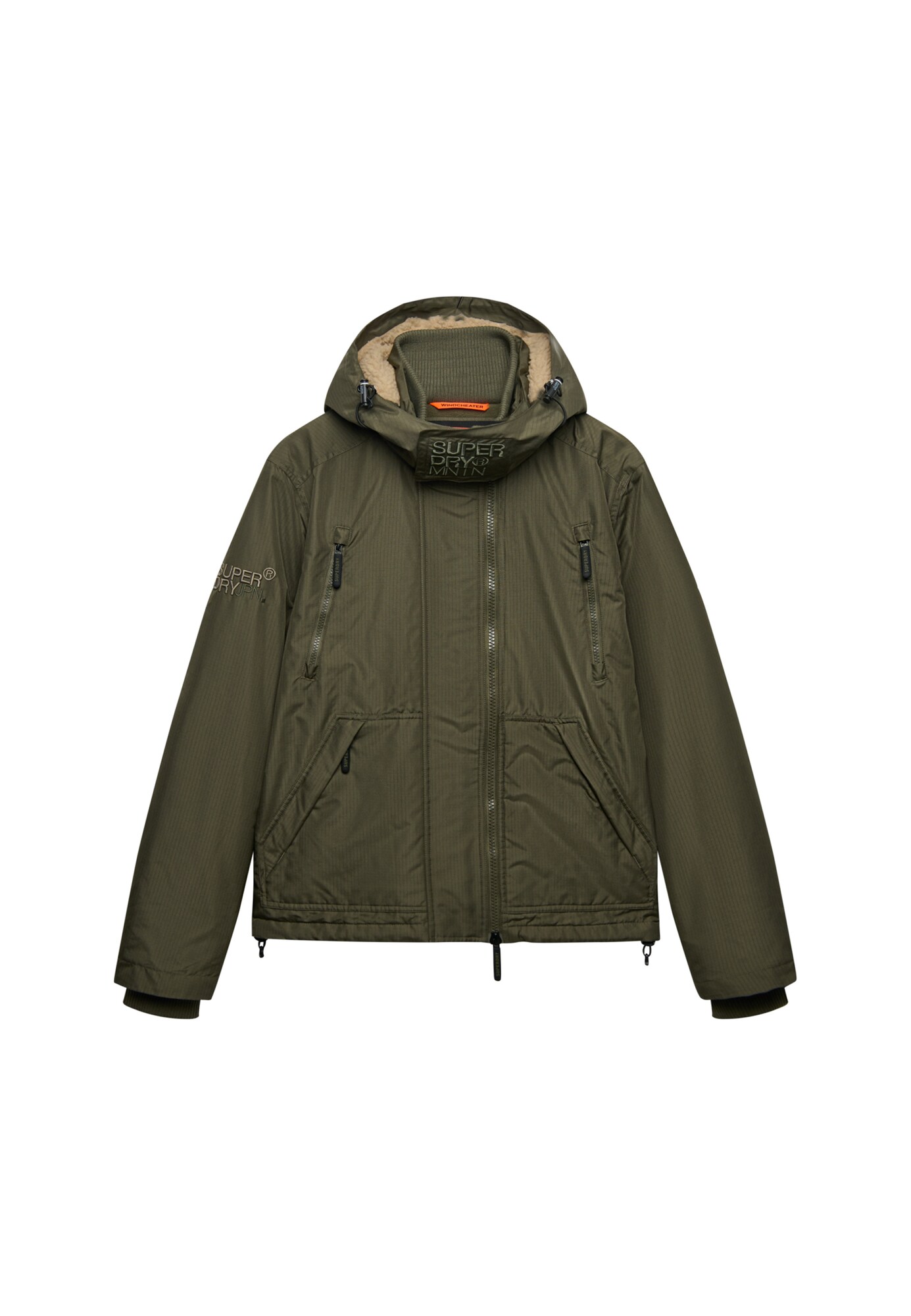 Superdry & Co Tussenjas Olijfgroen