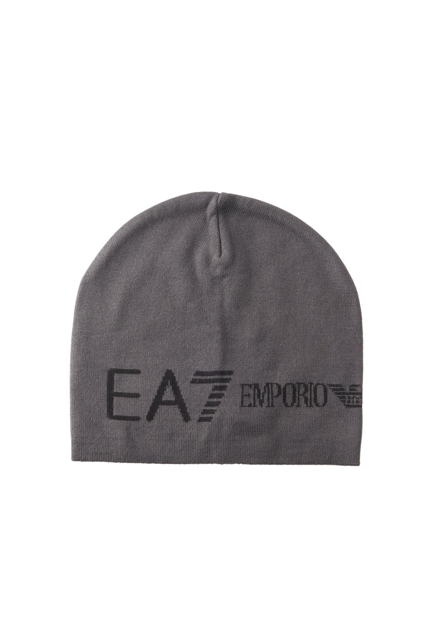 EA7 Emporio Armani Căciulă gri / negru