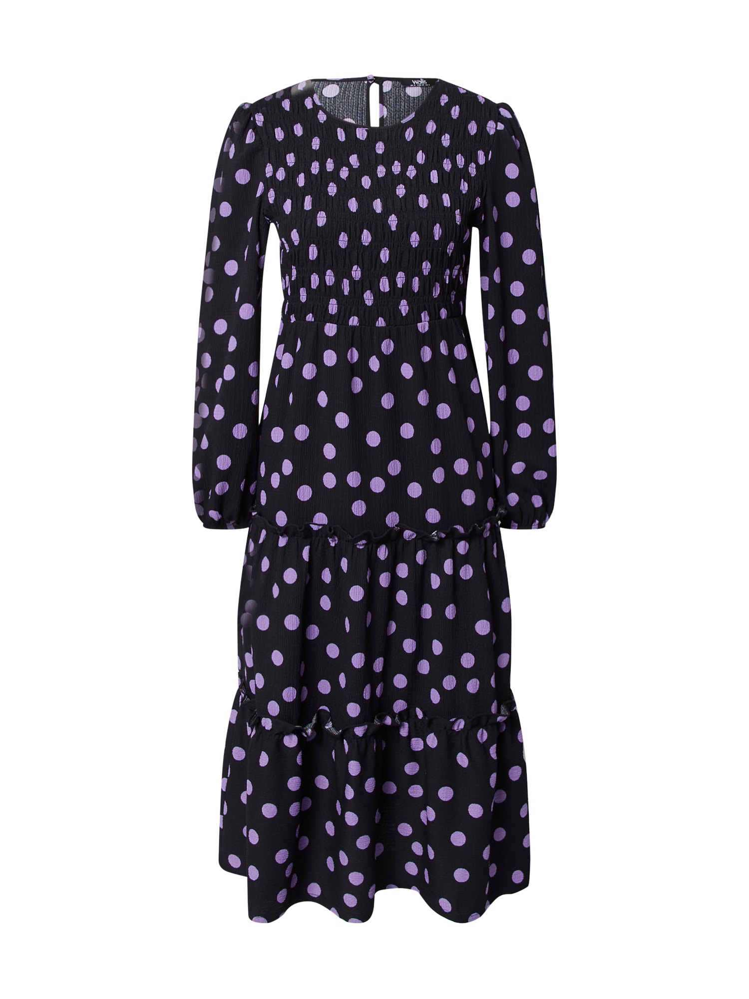 Wallis Curve Suknelė šviesiai violetinė / juoda