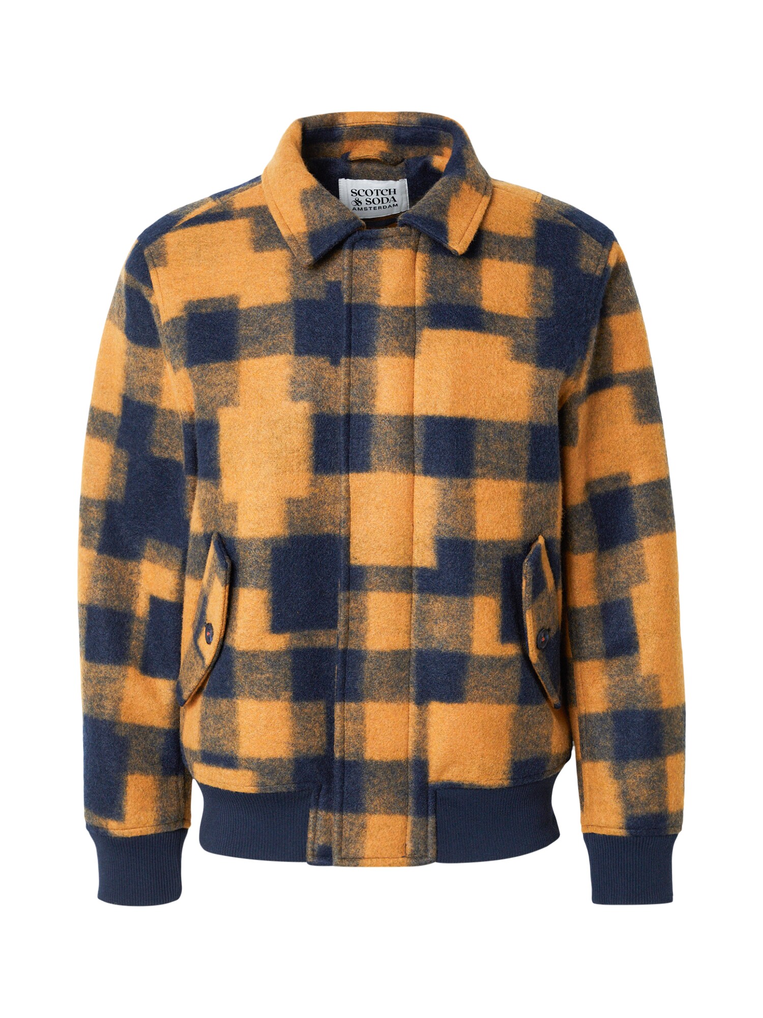 SCOTCH & SODA Geacă de primăvară-toamnă portocaliu / negru