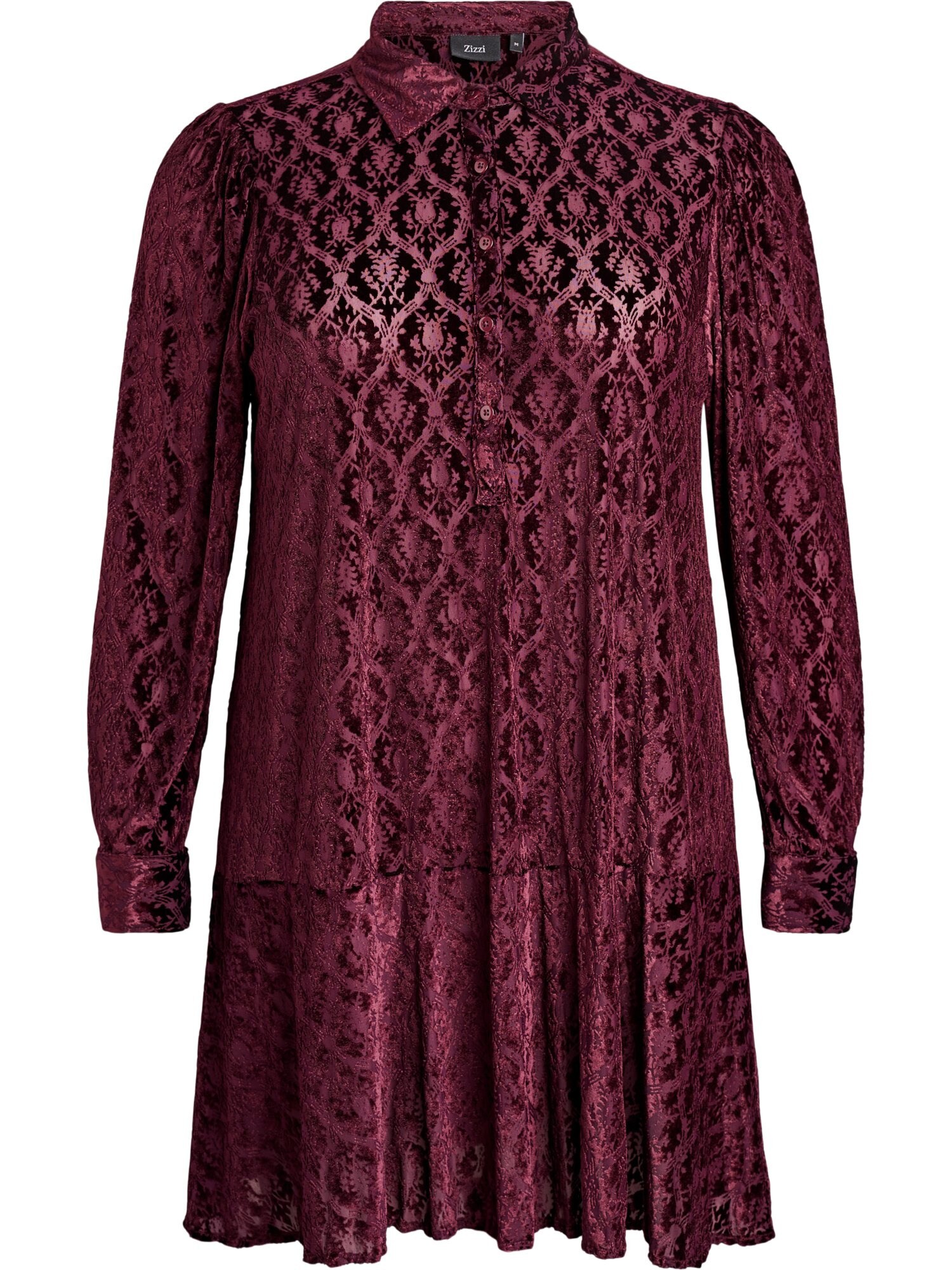 Zizzi Rochie 'ETULIPY'  roșu vin