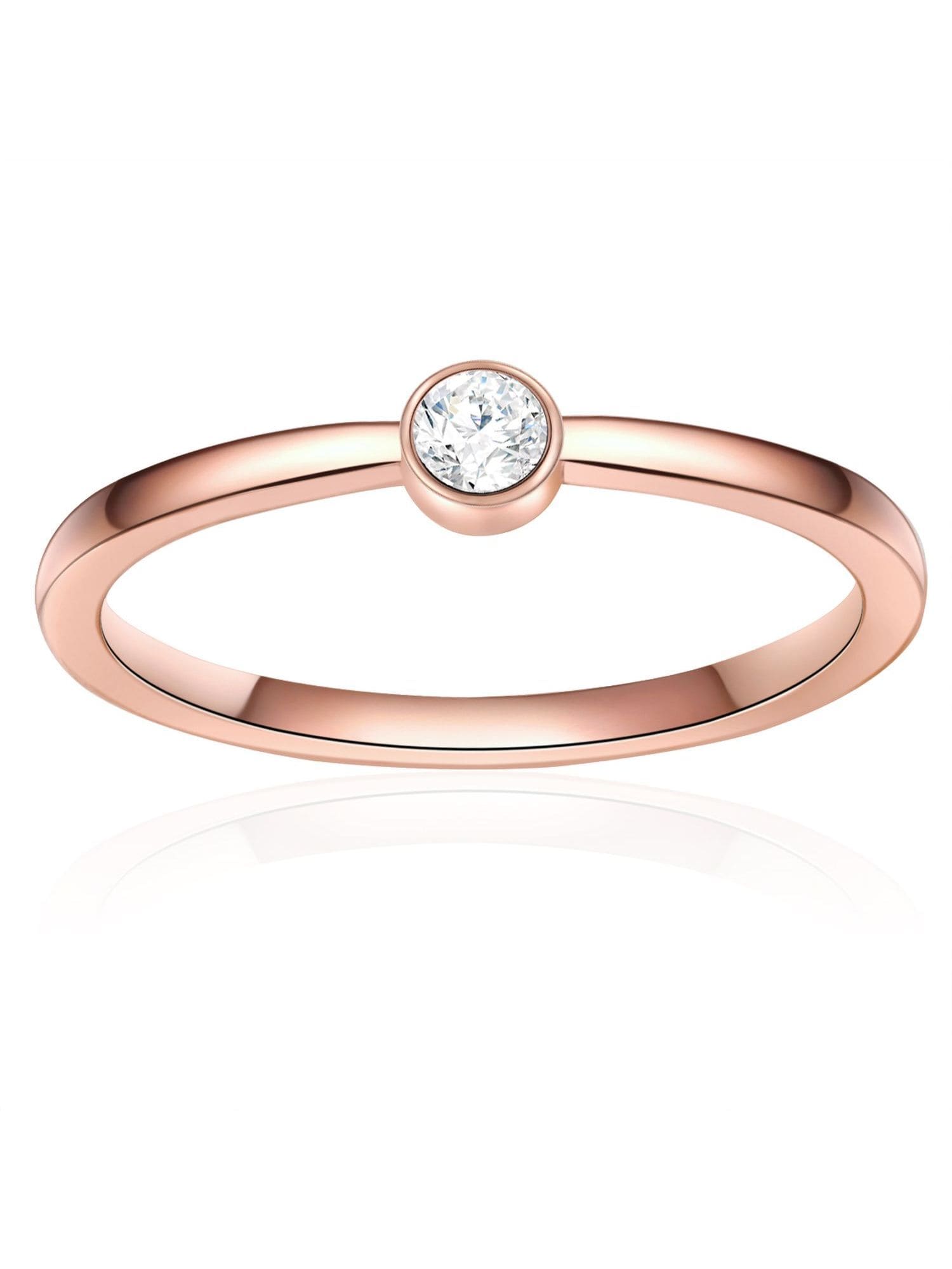 Eastside Inele  auriu - roz