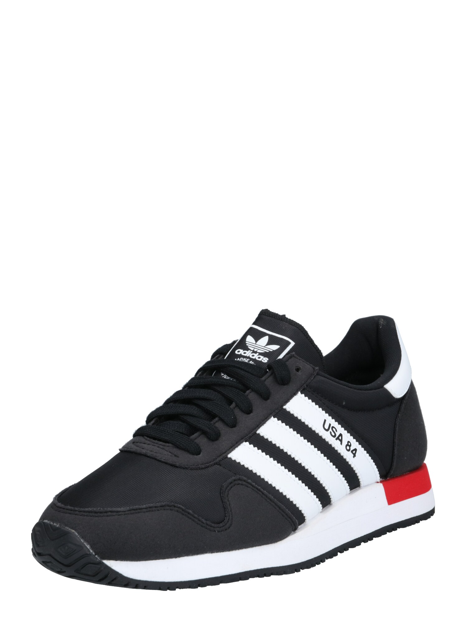ADIDAS ORIGINALS Sportbačiai be auliuko  juoda / balta / raudona