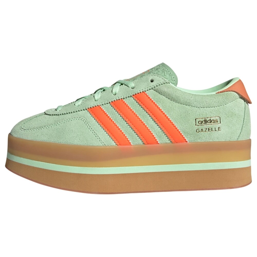 ADIDAS ORIGINALS Sneaker 'Gazelle Stack' Damen Größe 42 braun / grün / orange
