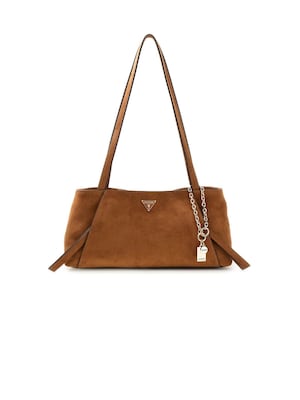GUESS Bolso de mano 'Devon Shoulder Satchel'  cognac