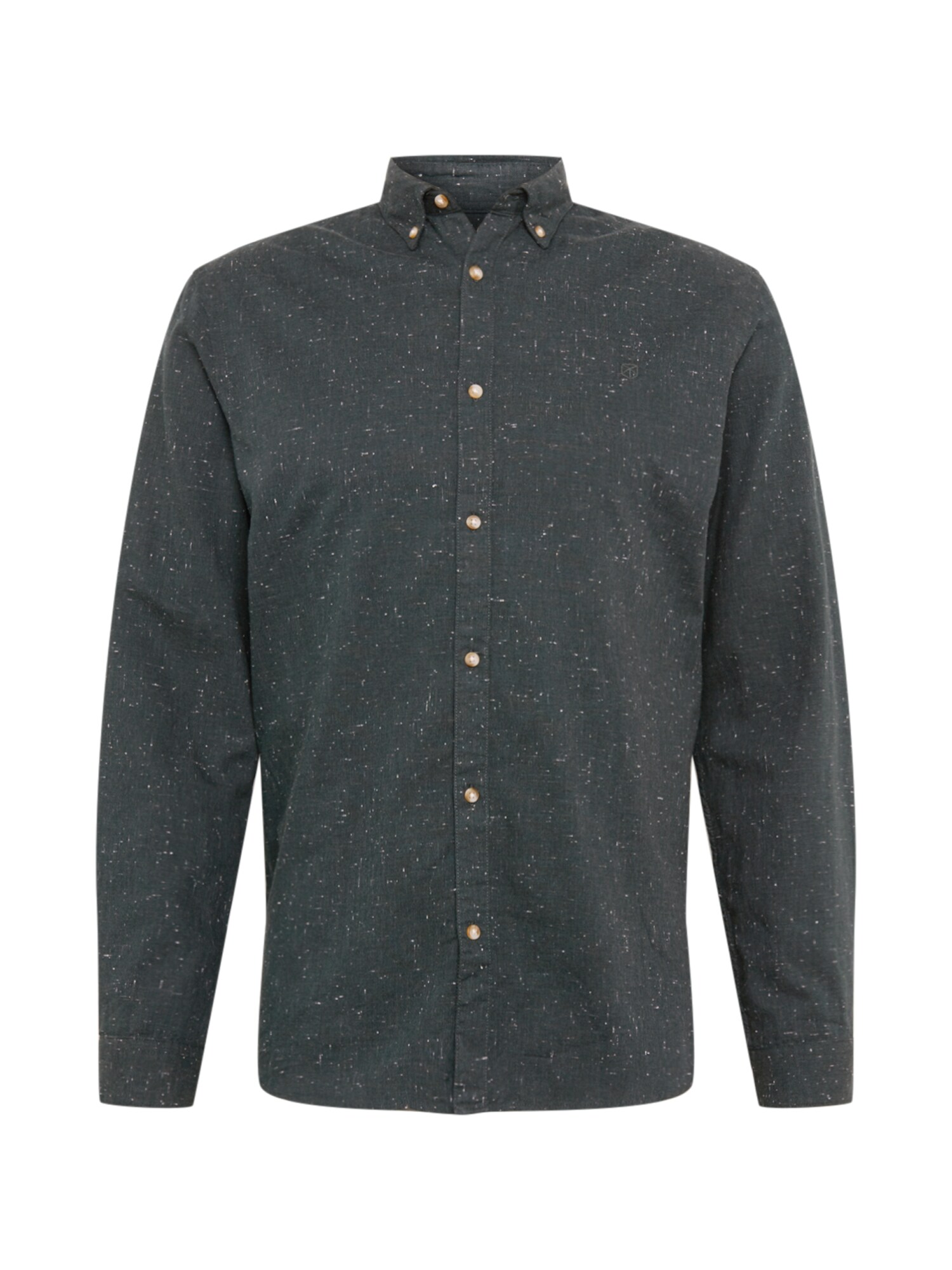 JACK & JONES Dalykiniai marškiniai  tamsiai žalia