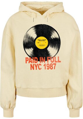 Merchcode Sweatshirt ‘Eric B & Rakim – Paid in full NYC 1987’ Geel / Gemengde kleuren