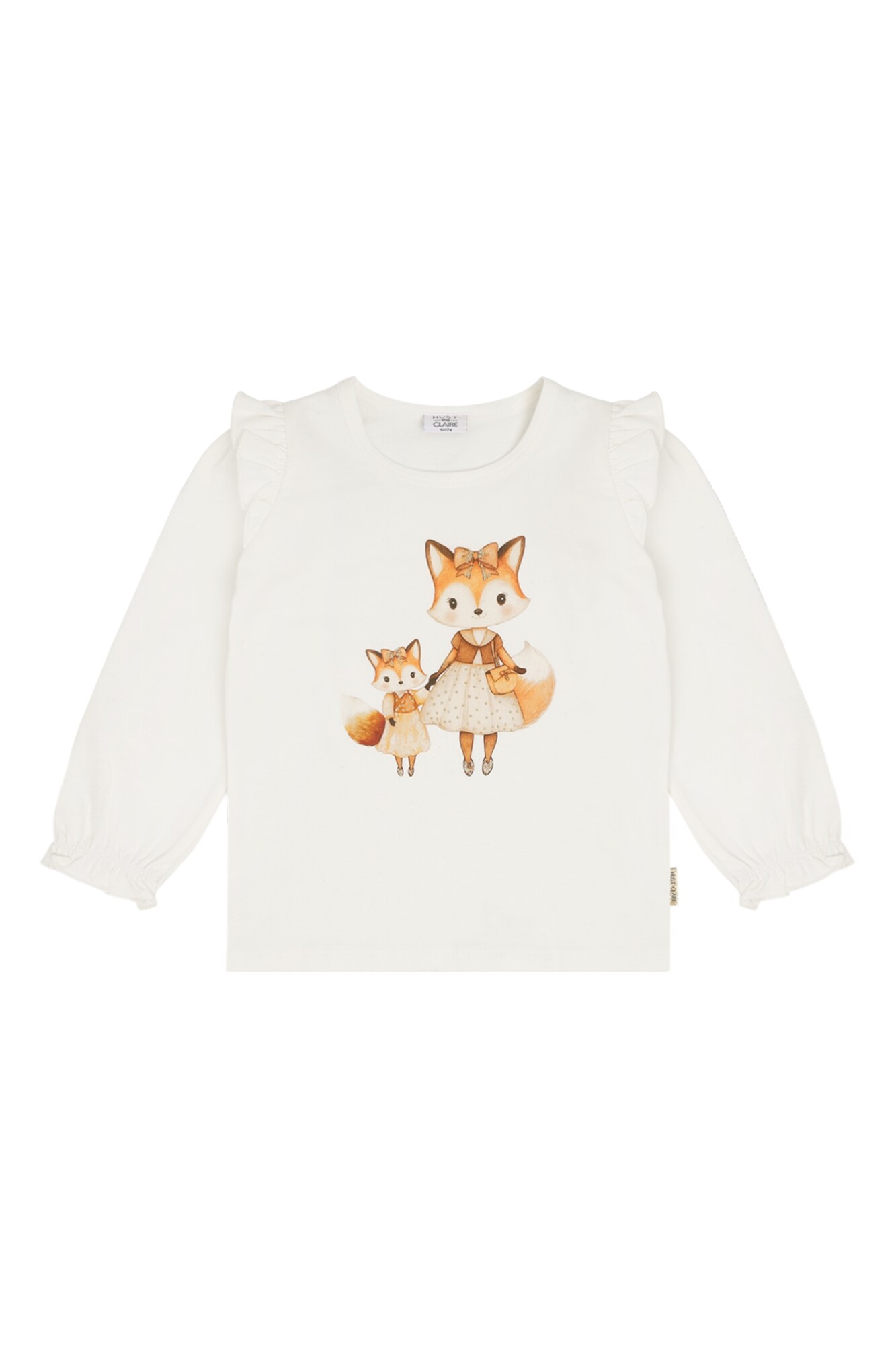 Hust & Claire Tricou Alma Fox fildeş / maro