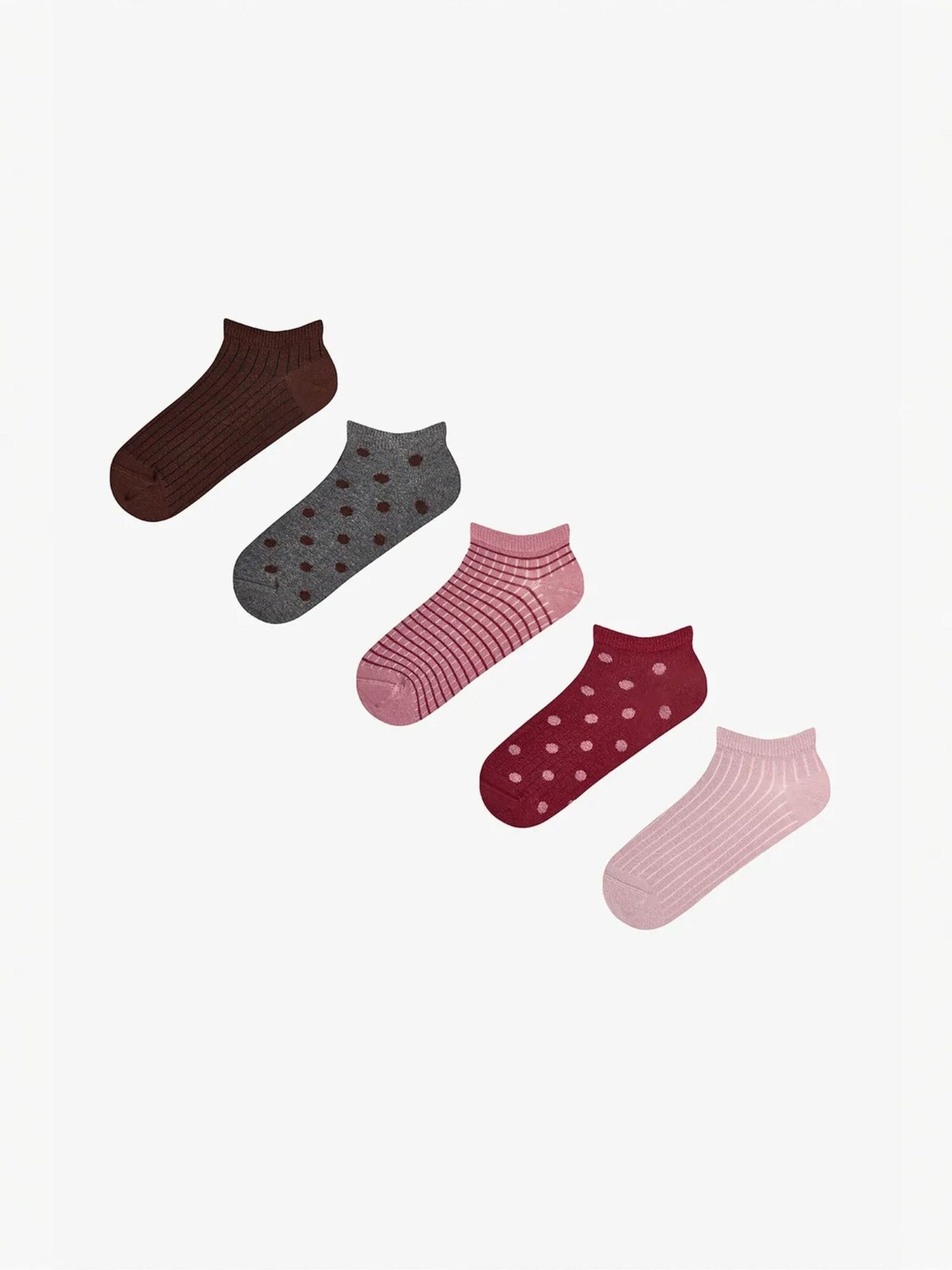 Penti Stopalice 'PENTI Berry Gepunktete Paar No-Show-Socken' miks boja