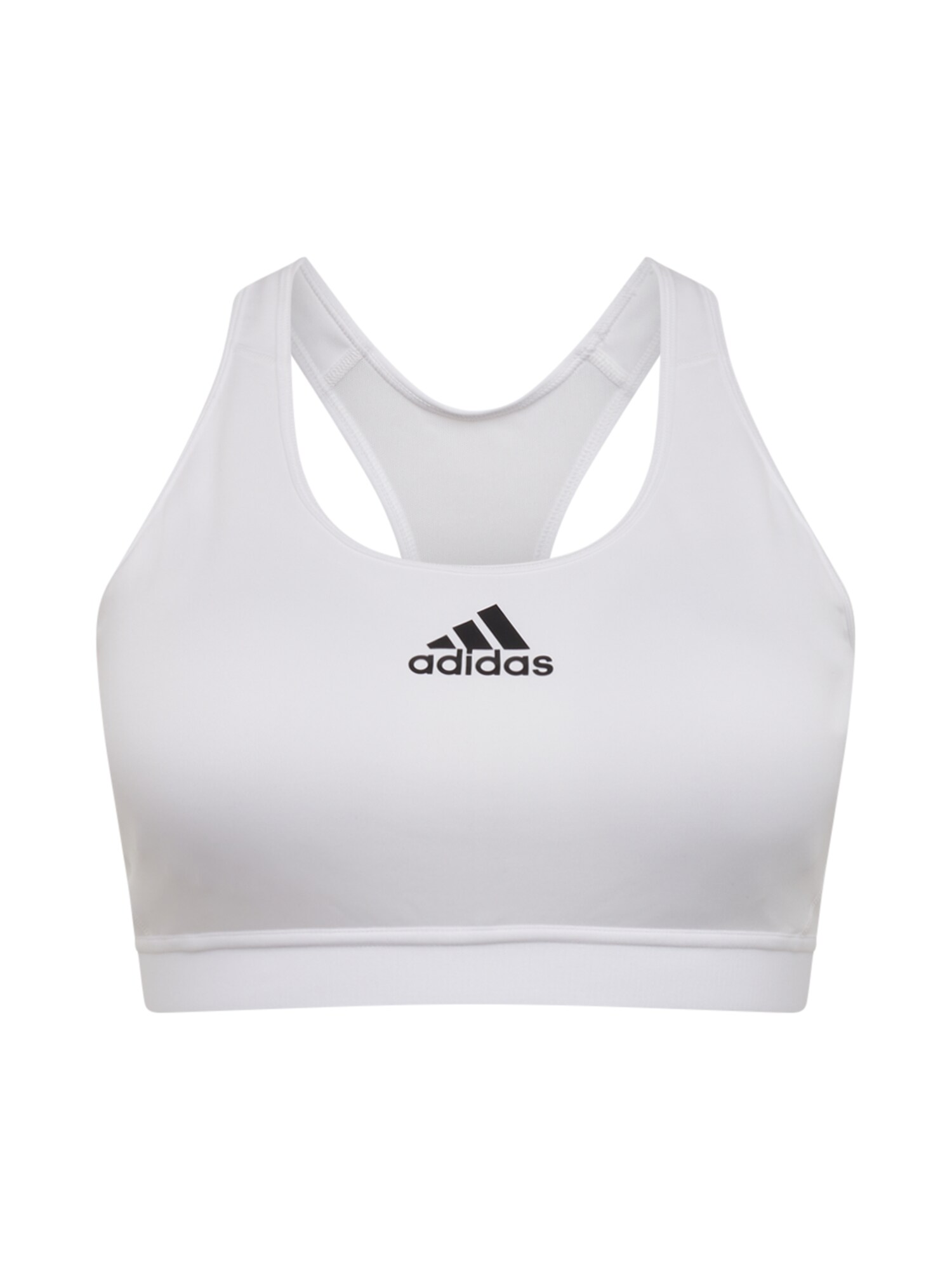 ADIDAS PERFORMANCE Sportinė liemenėlė  balta / juoda