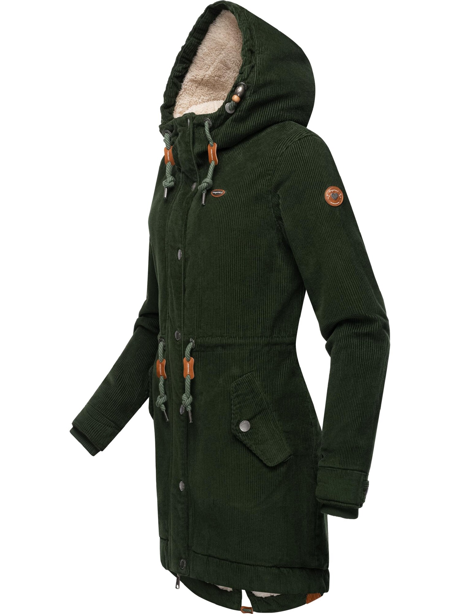 Ragwear Téli parka 'Canny'  zöld / olíva termék 2. képe