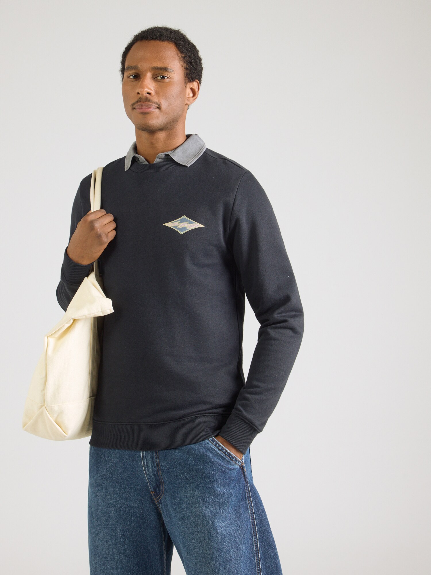 BILLABONG Sudadera 'Foundation' beige / azul paloma / lavanda / negro – imagen 3