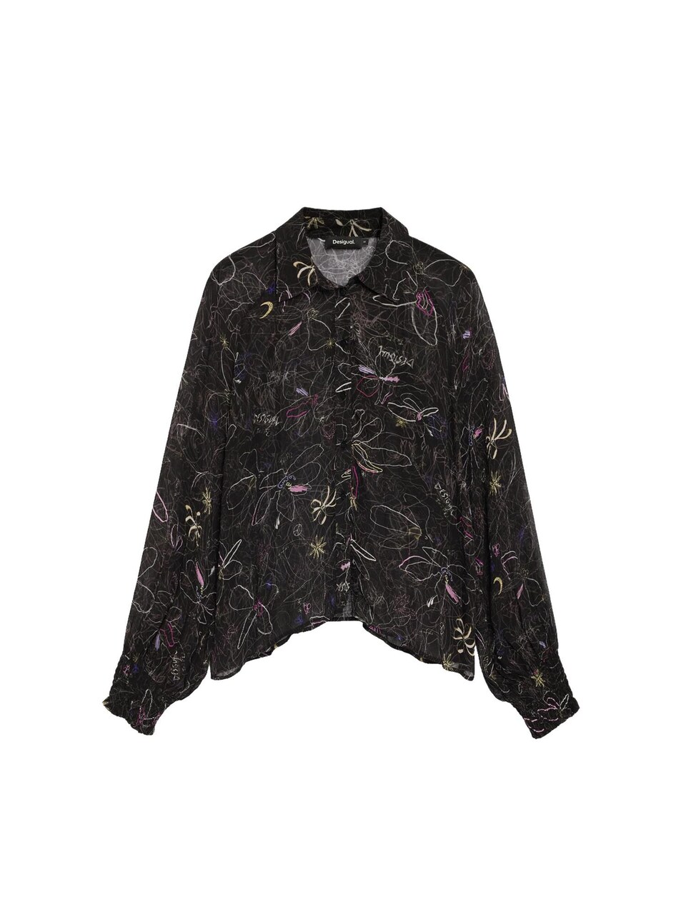 Blus ljusgul / rosé