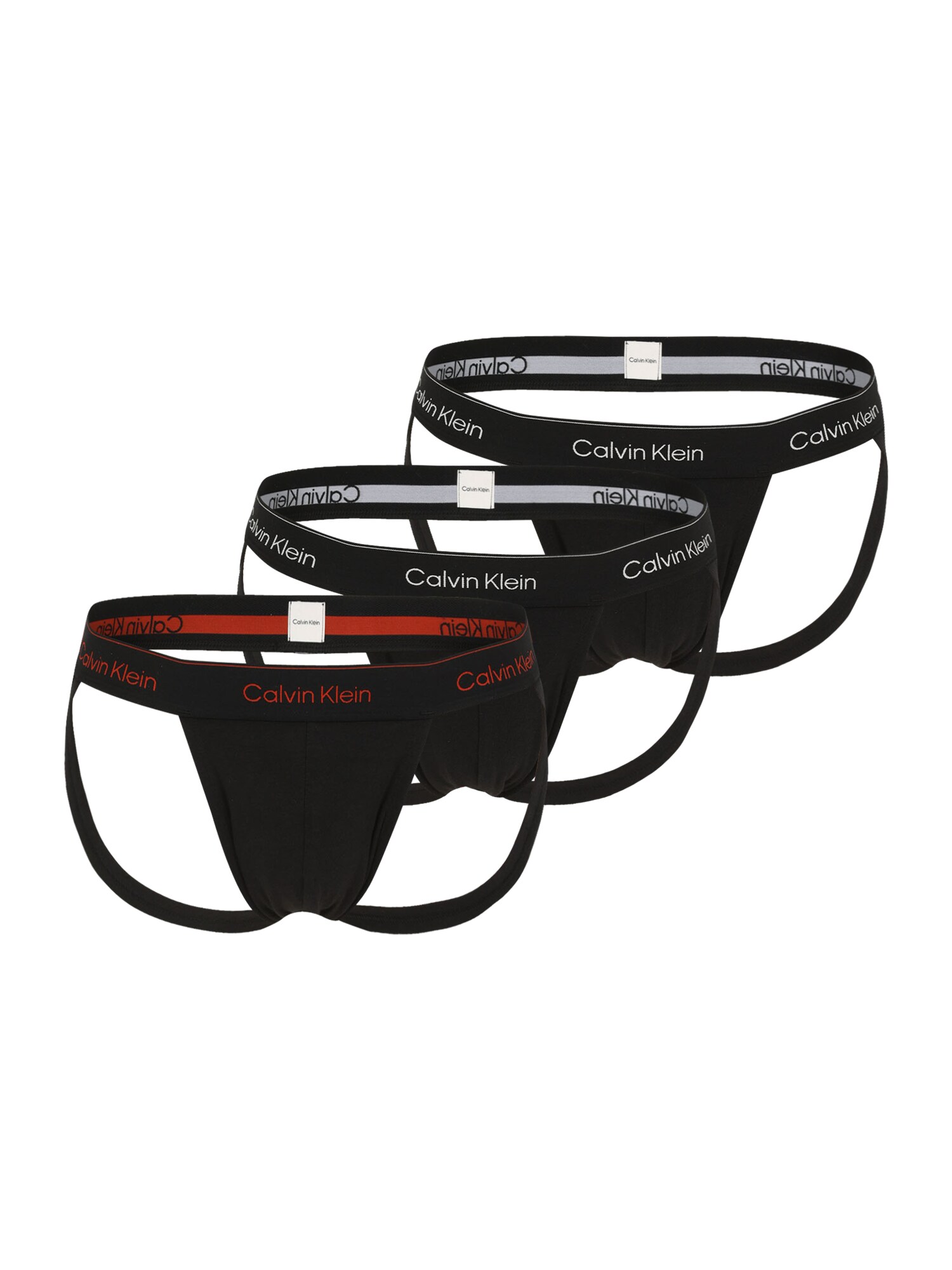 Calvin Klein Underwear Slip  roșu / negru / alb