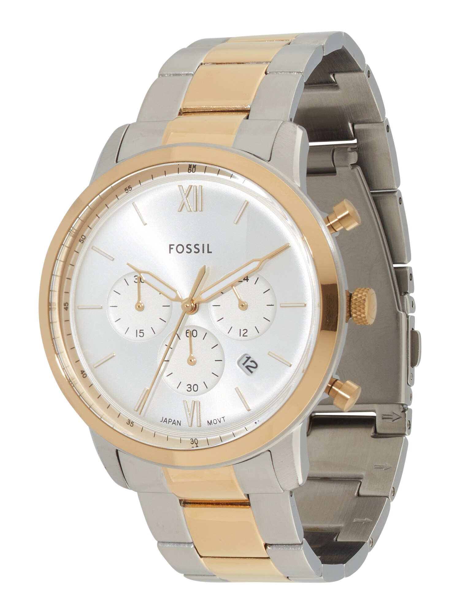FOSSIL Ceas analogic Neutra  auriu / argintiu