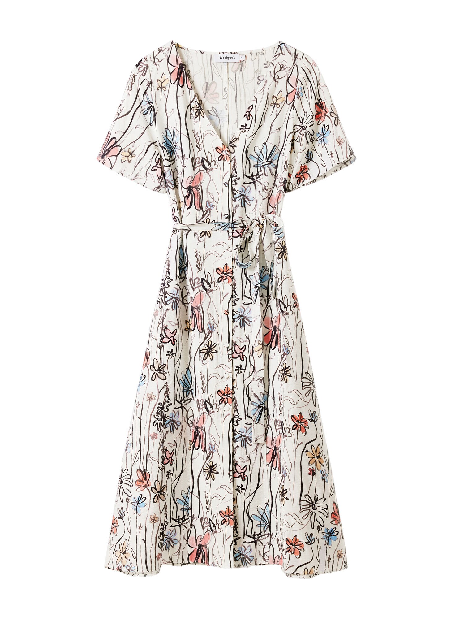 Desigual Rochie  mai multe culori / alb