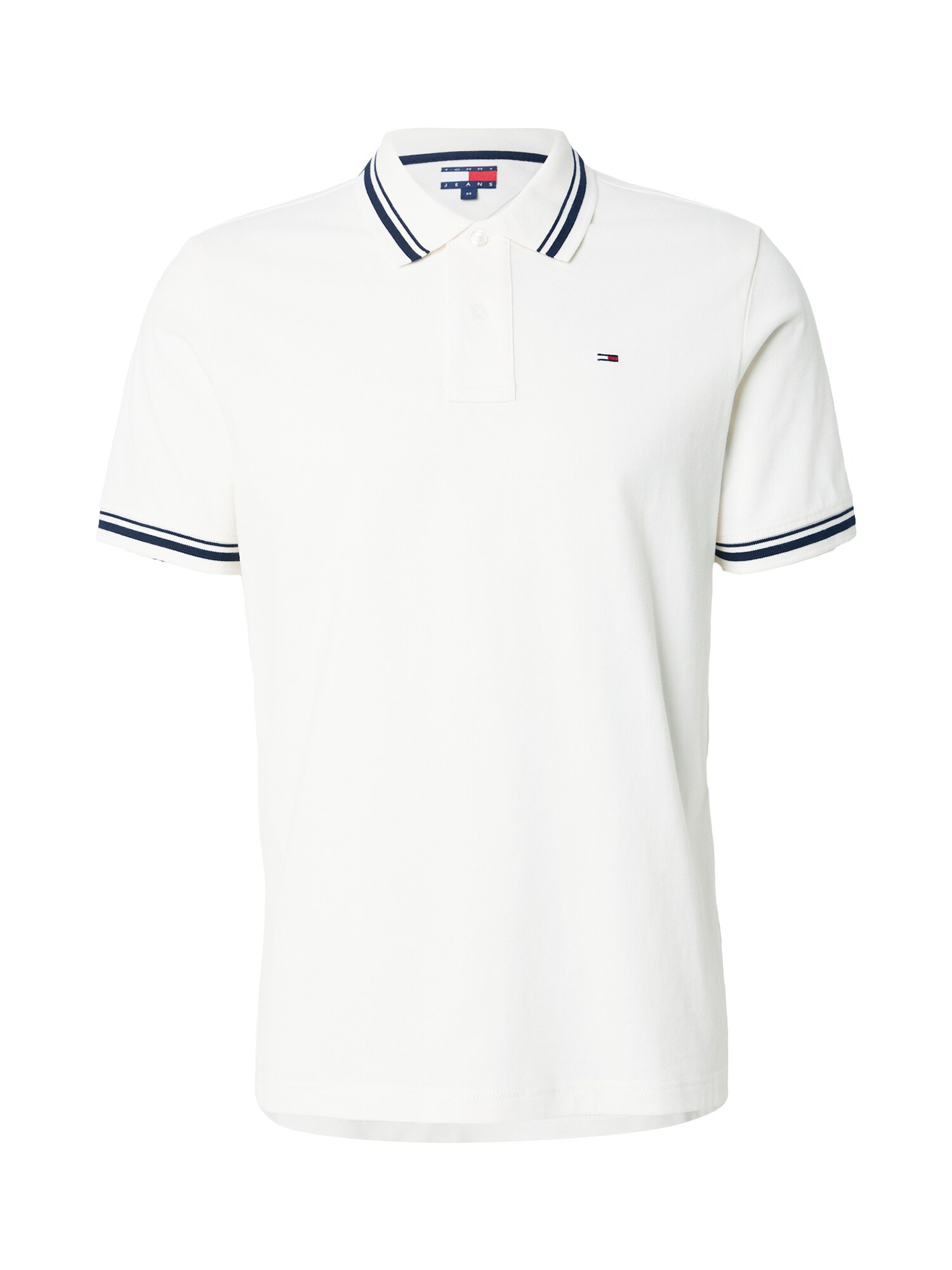 Tommy Jeans Tricou bleumarin / alb