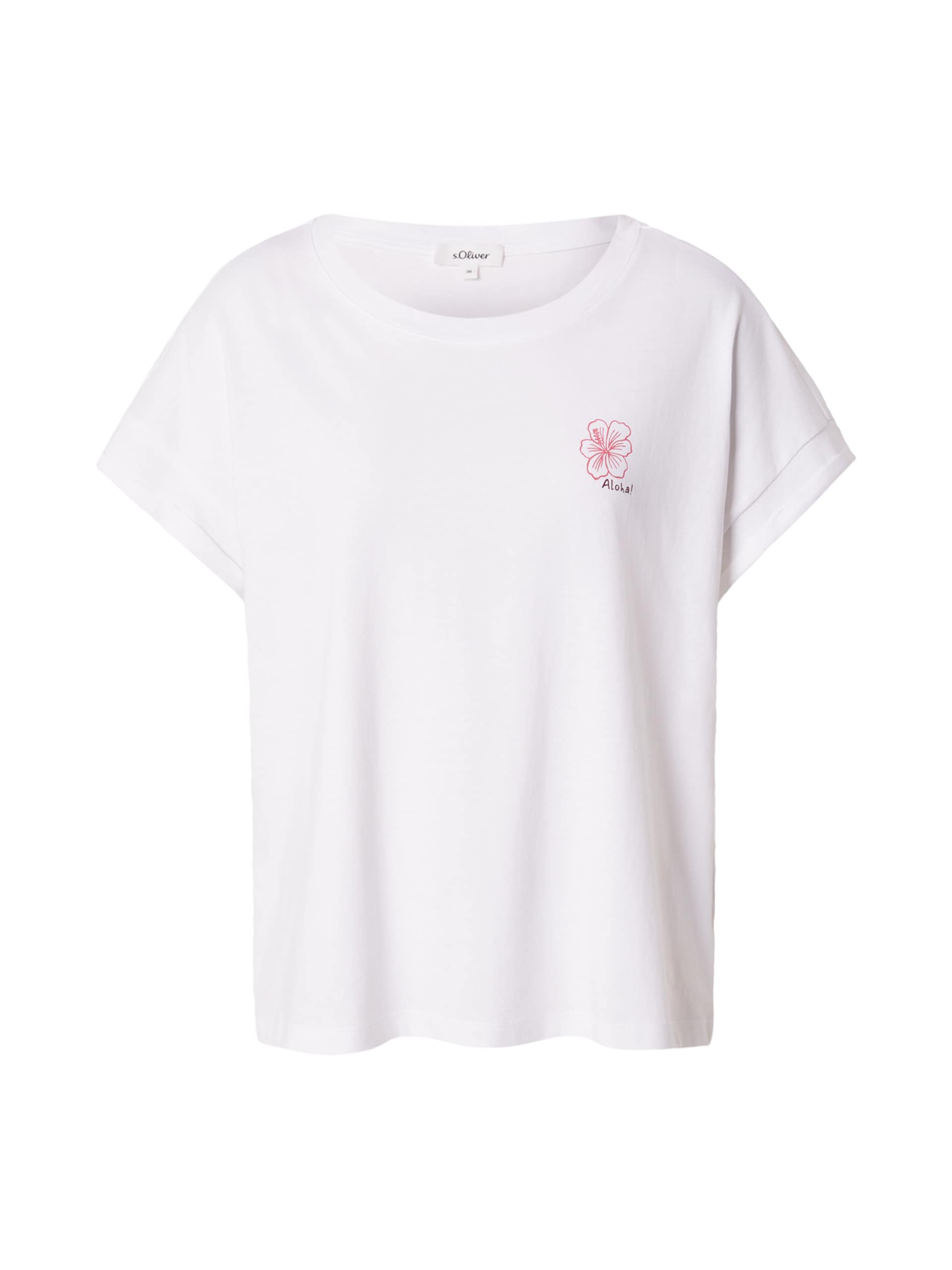 SOliver T-shirt pitaya / mörkröd dam