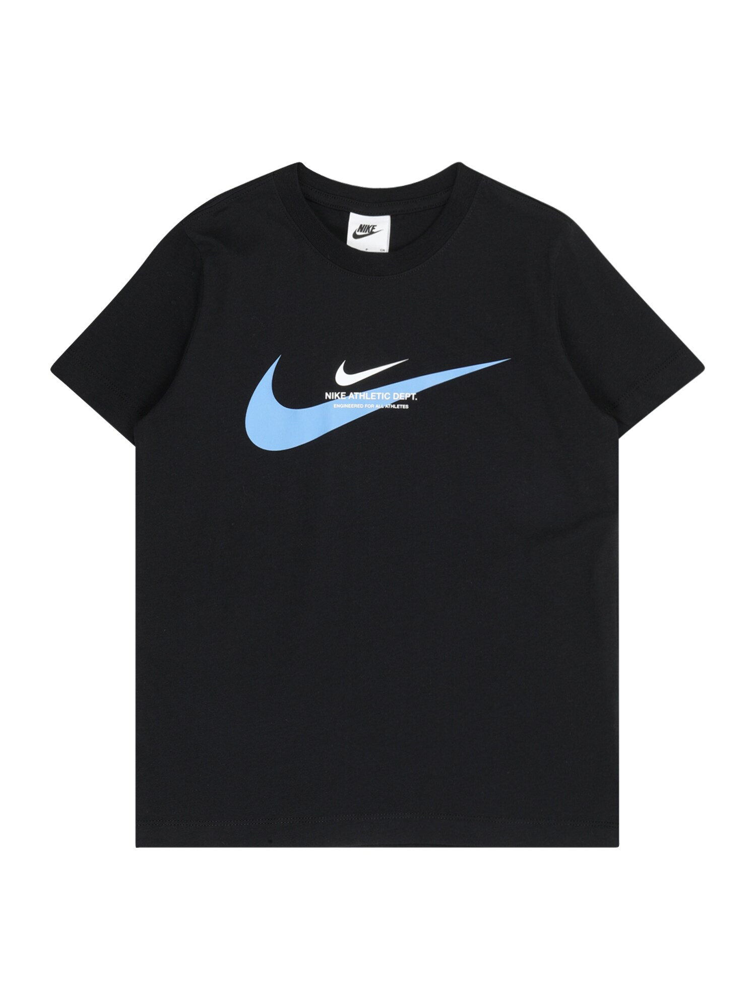 Nike Sportswear Tricou  azur / negru / alb
