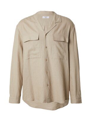 DAN FOX APPAREL Overhemd ‘Ruben’ Taupe