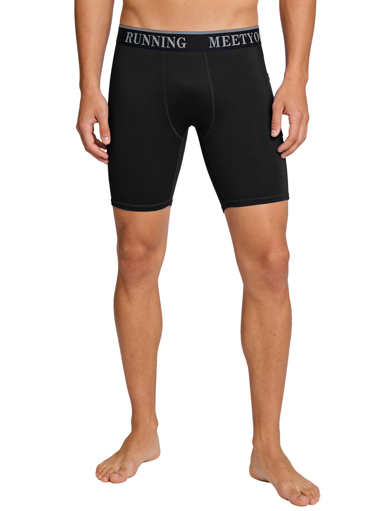 Meetwee Sporthose Sports Short Trousers Mens Drying With Pocket For Fitness Summer