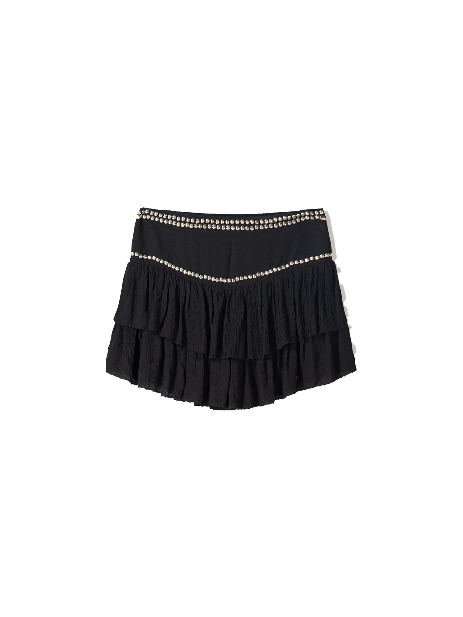 Bershka Fustă  negru