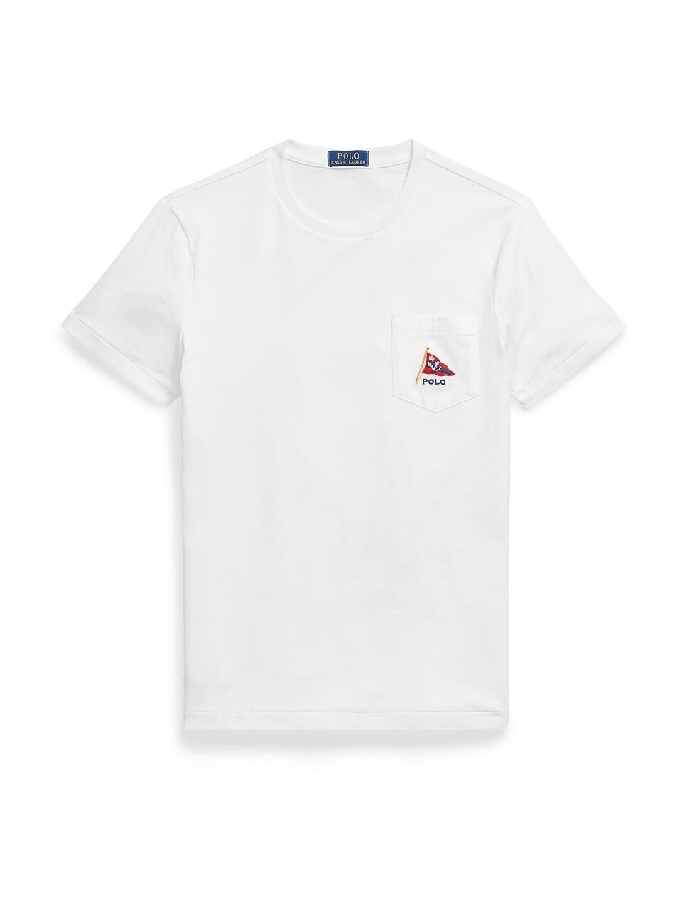 T-shirt marinblå / mörkgul / röd