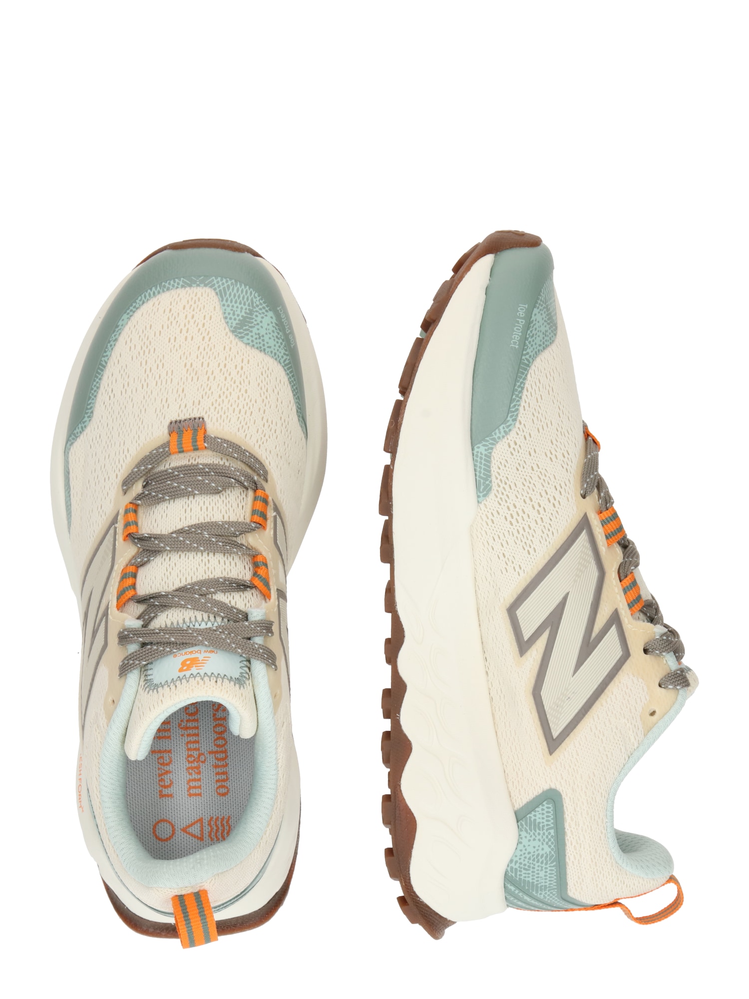 new balance Futócipők 'Garoe'  világos bézs / szürke / jáde termék 2. képe