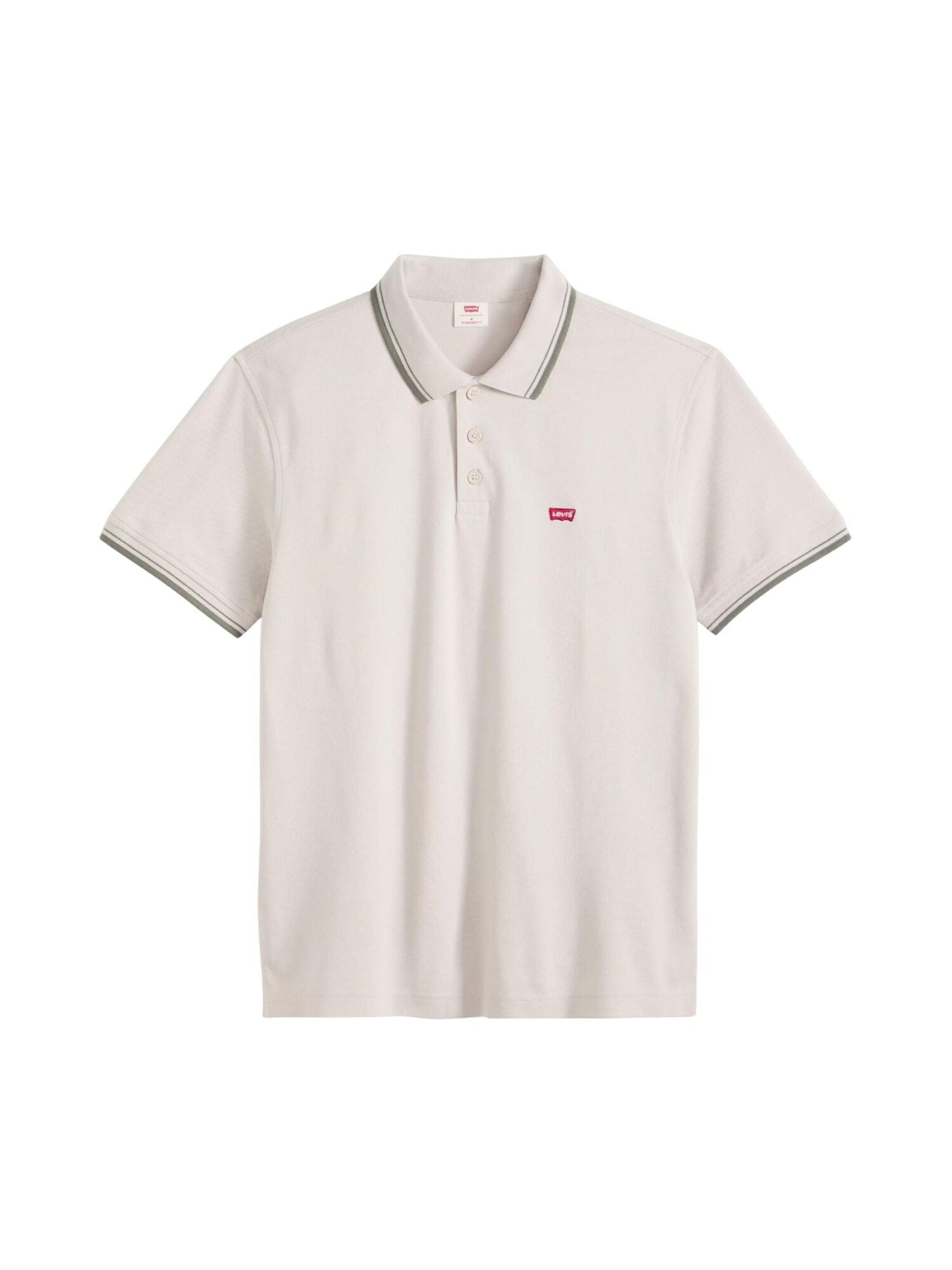 LEVI'S ® Tričko 'Housemark'  olivová / biela