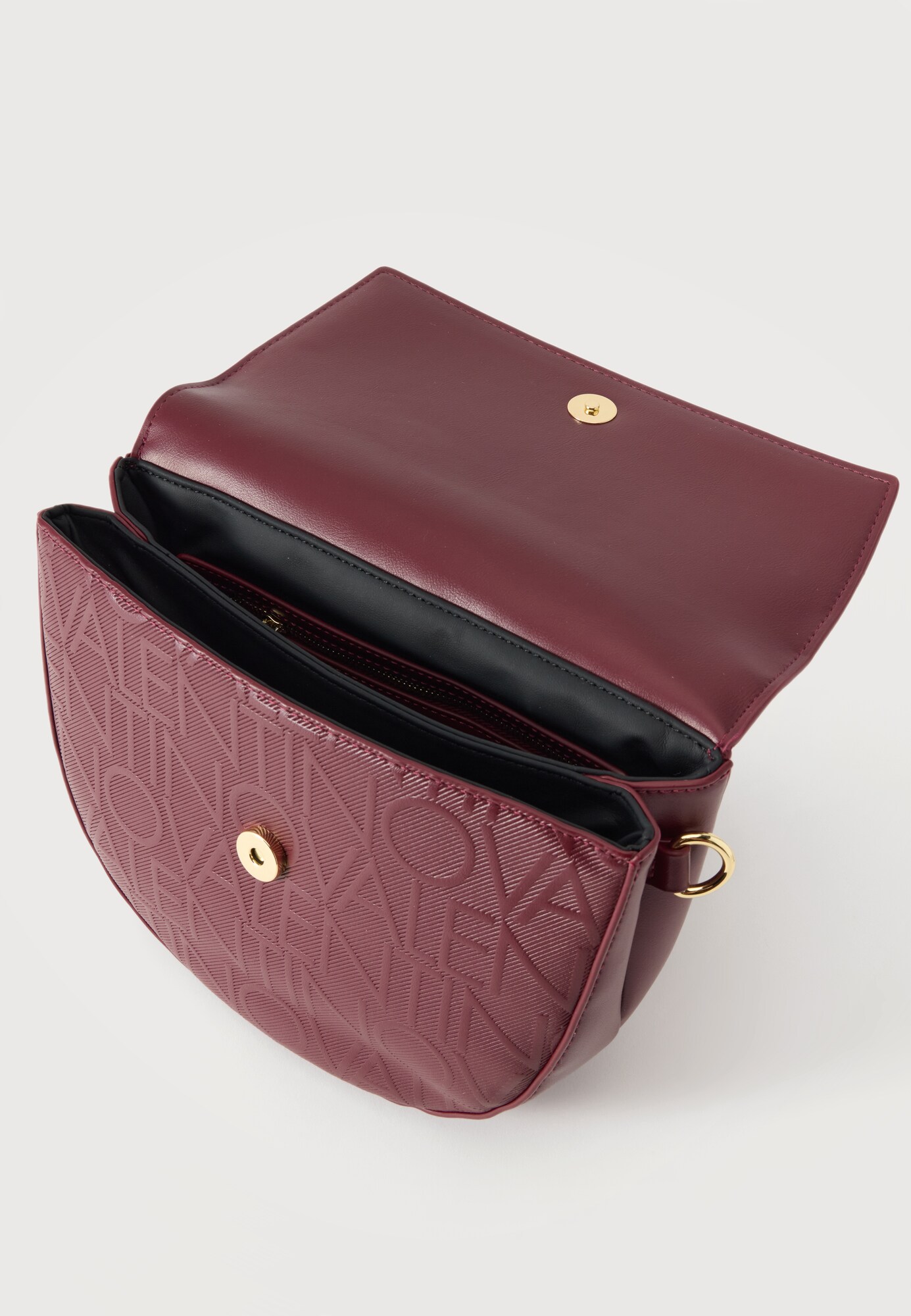 VALENTINO Bolso de hombro 'Gynevra'  burdeos