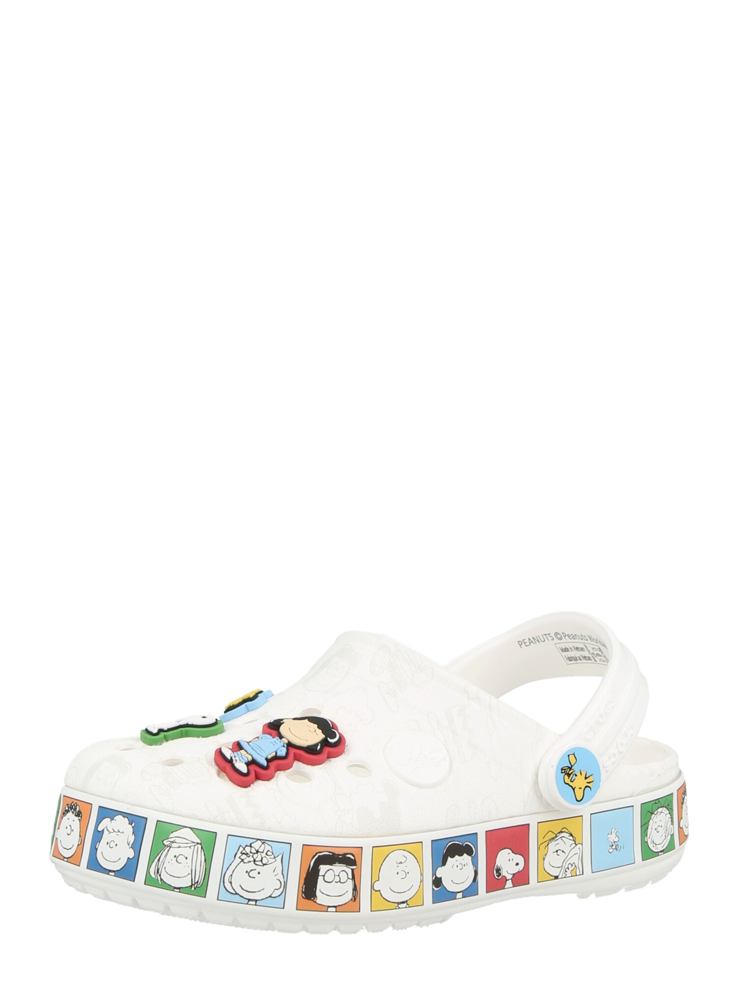 Crocs Pantofi deschiși Peanuts  albastru / verde / roșu carmin / alb