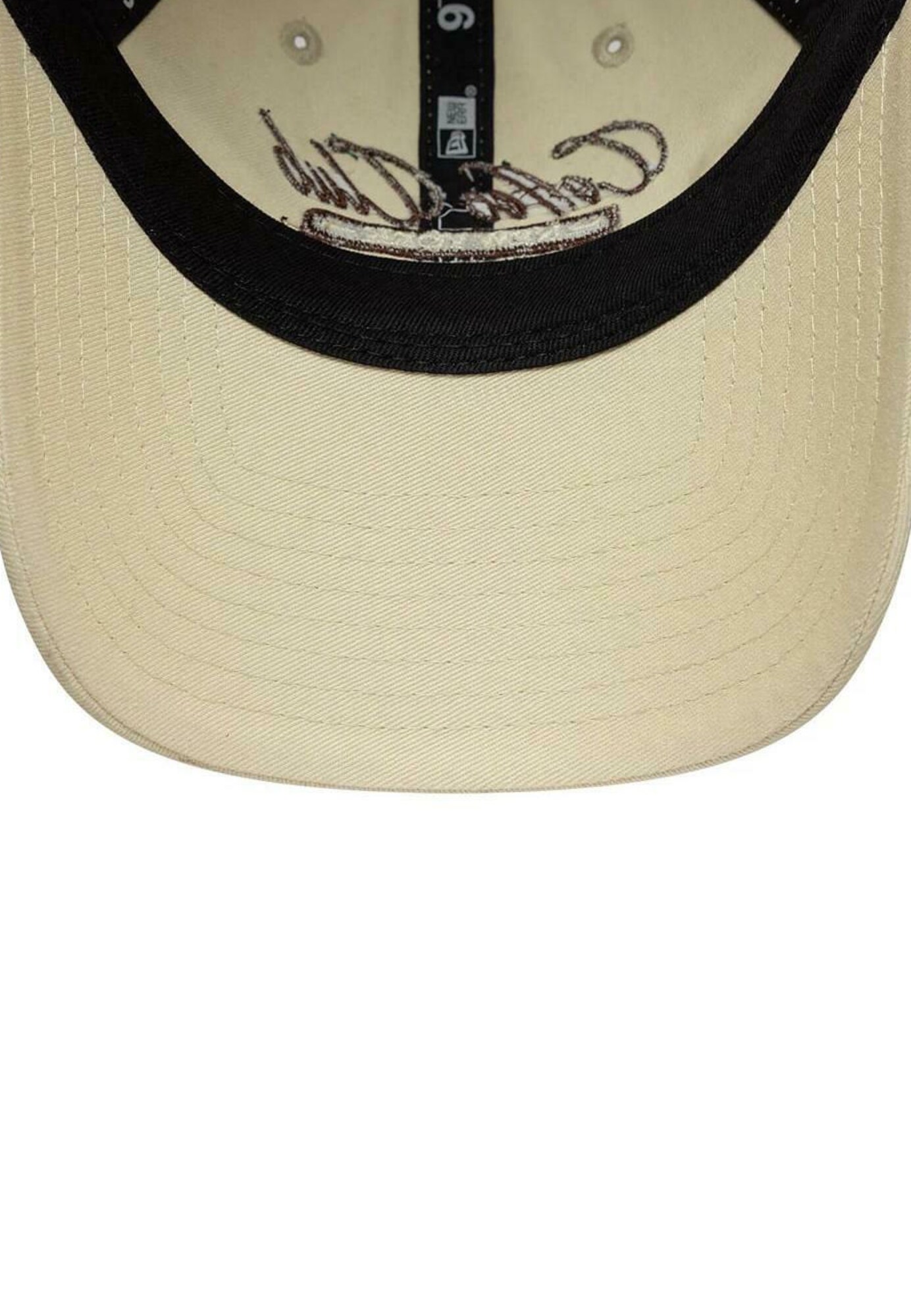 NEW ERA Gorra 'CAFE SLOGAN 9TWENTY' beige claro / marrón oscuro – imagen 2