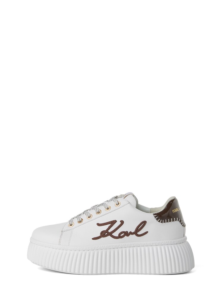 Karl Lagerfeld Sneaker Damen Größe 40 braun / weiß